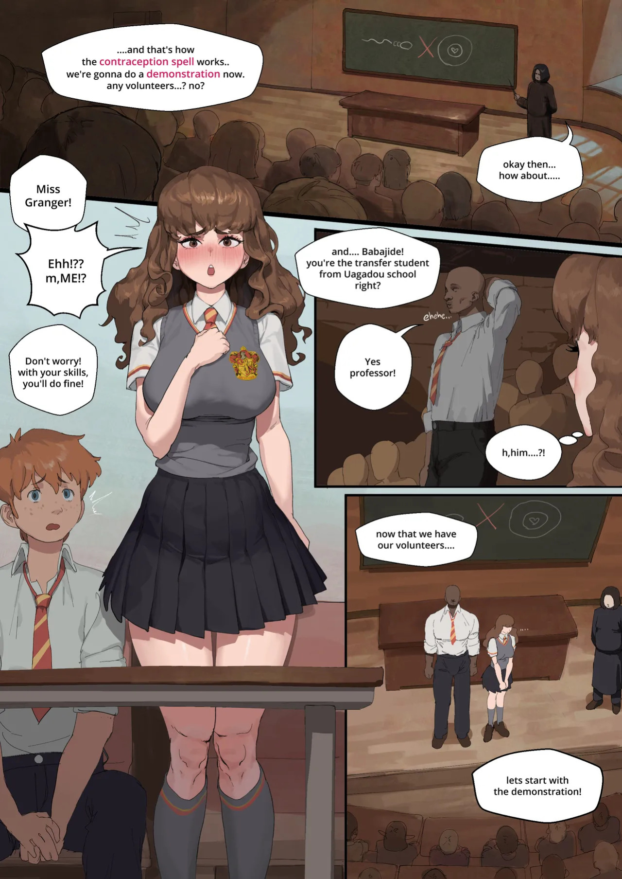 [wjs07] Hermione: Contraception spell failed (Harry Potter)