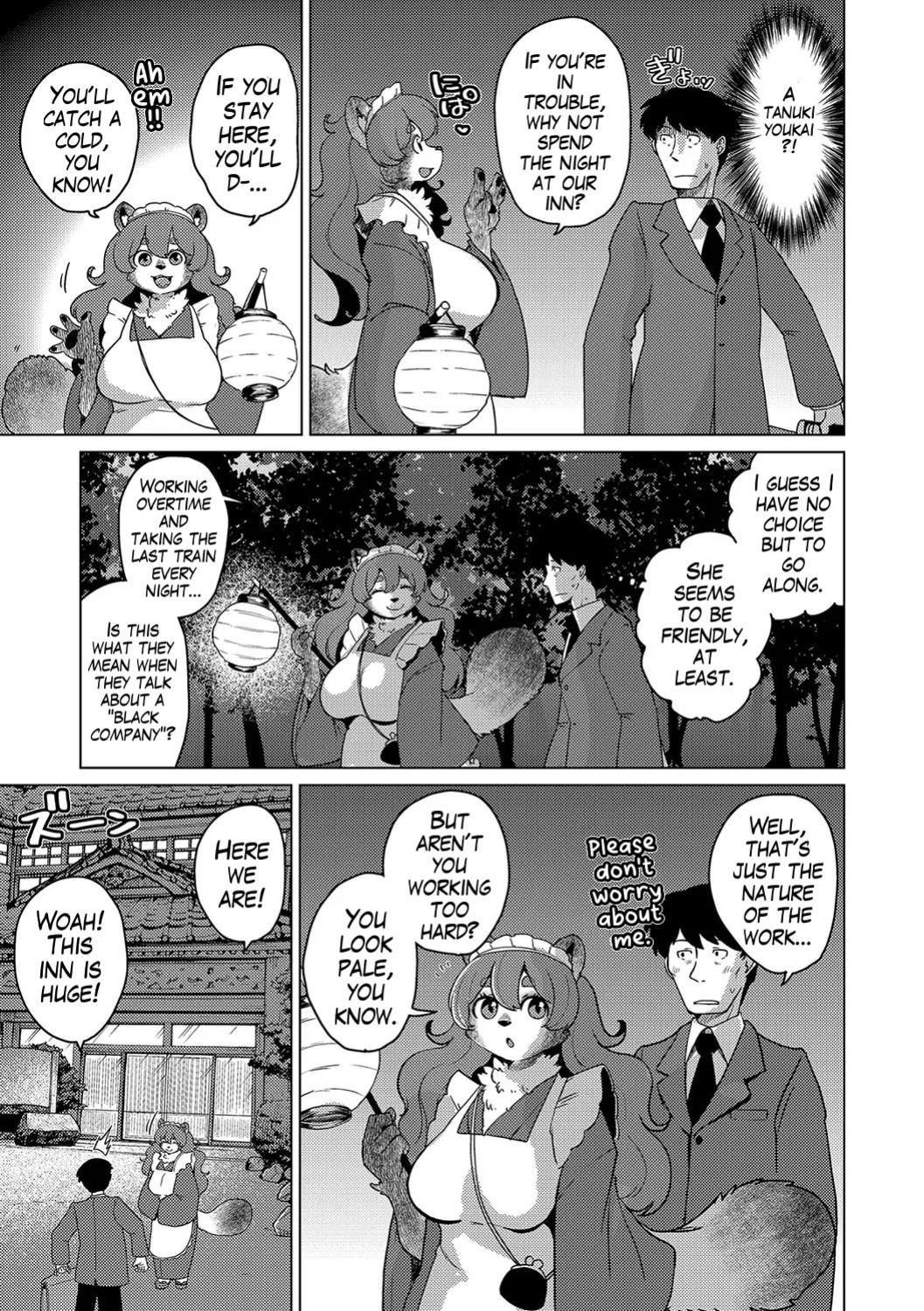[Setouchi Kurage] Ayakashi Ryokan Kokkuri-dō | Youkai Inn Kokkurido Episode 2 (G-Edge Vol. 59.) (English)