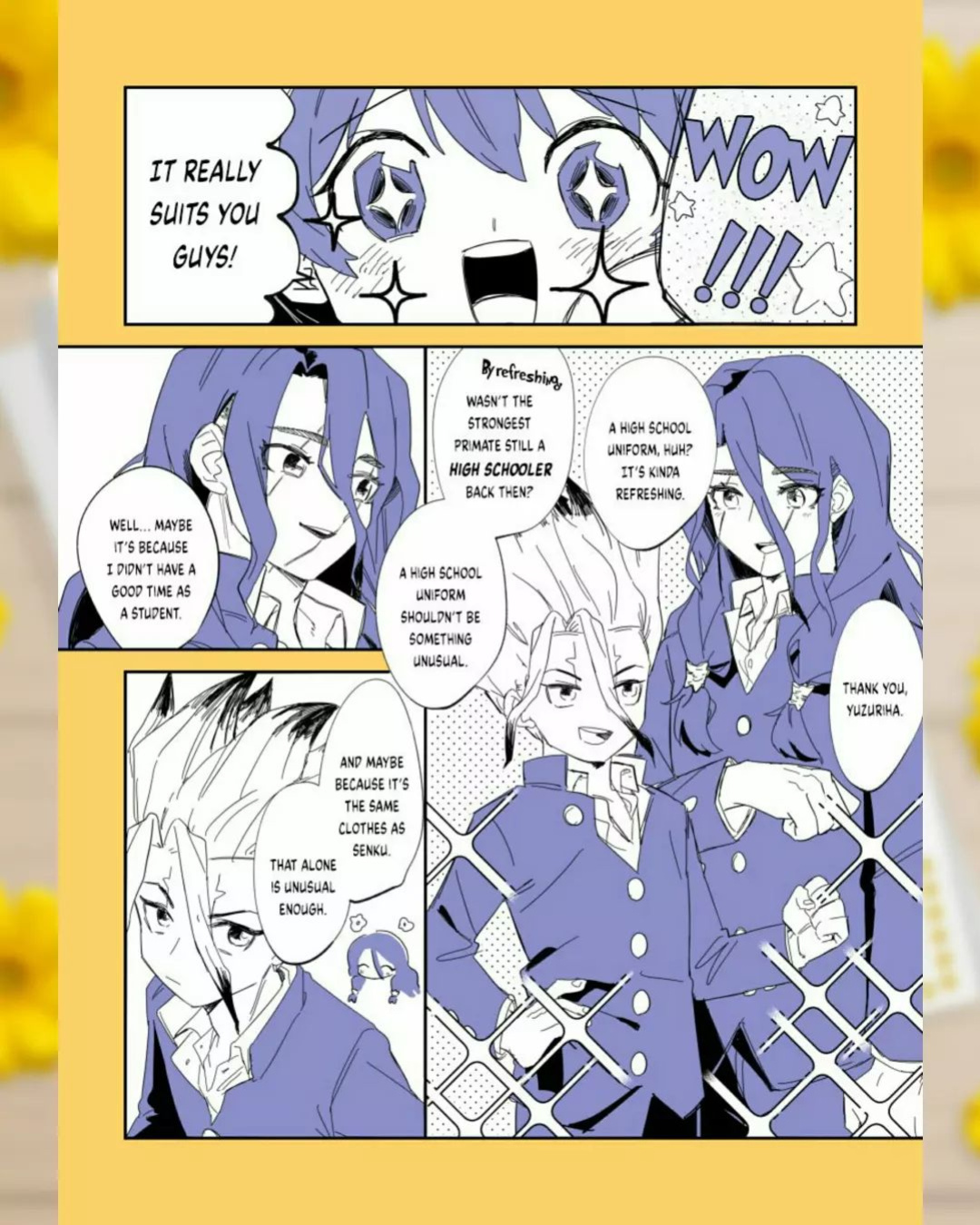 [Oh] TsukaSen Log (Dr.STONE)