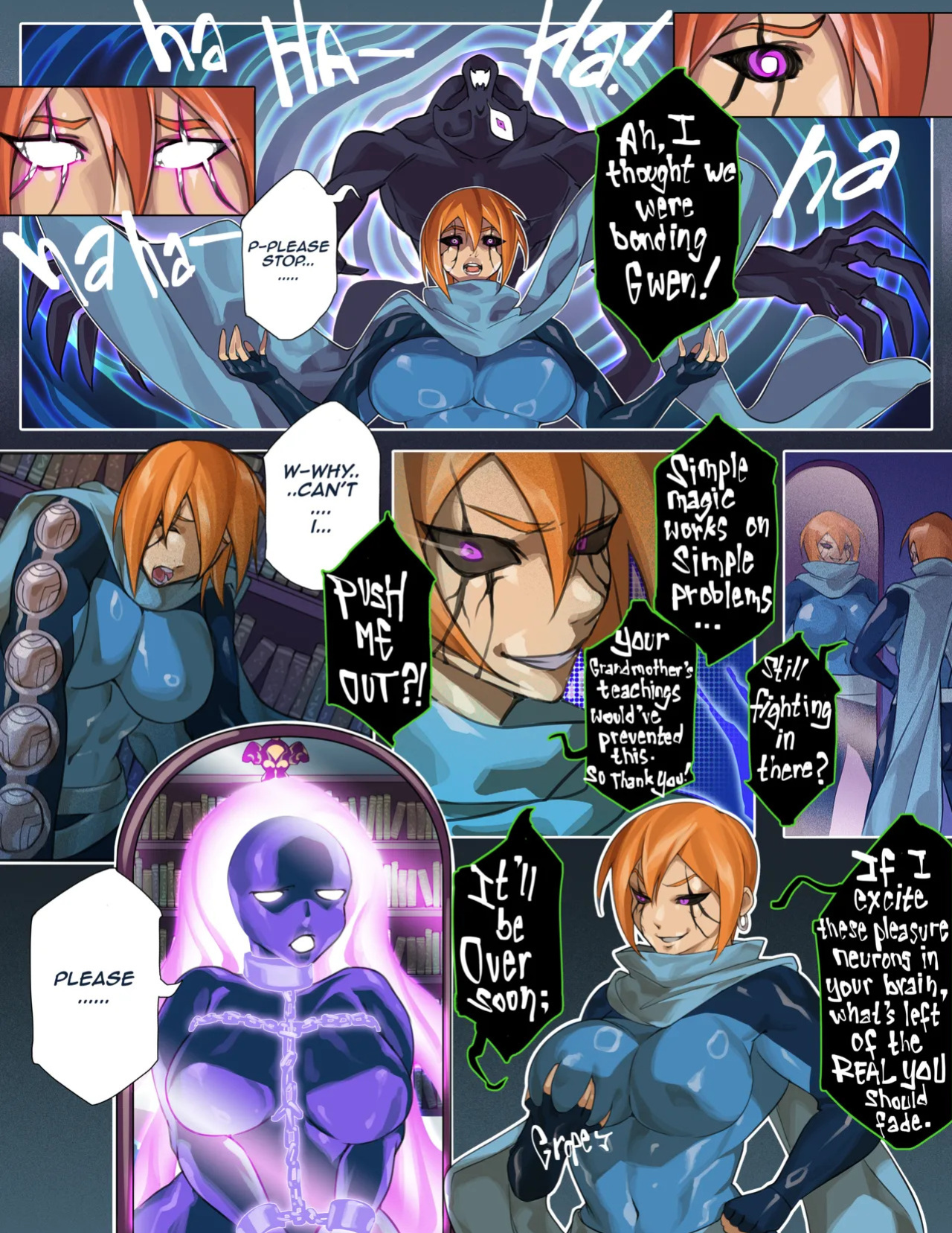 (possession hub) GWEN FREAKED