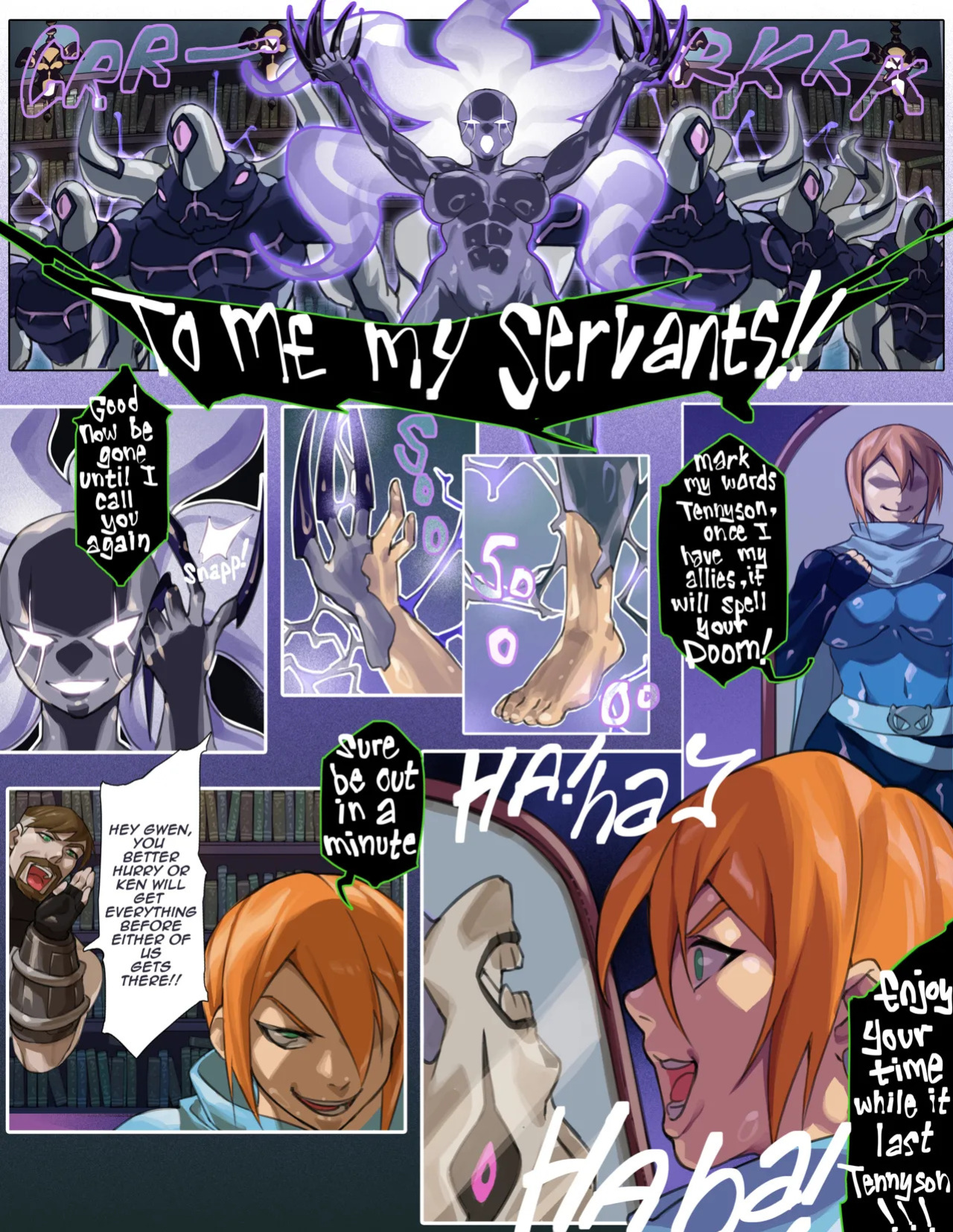 (possession hub) GWEN FREAKED