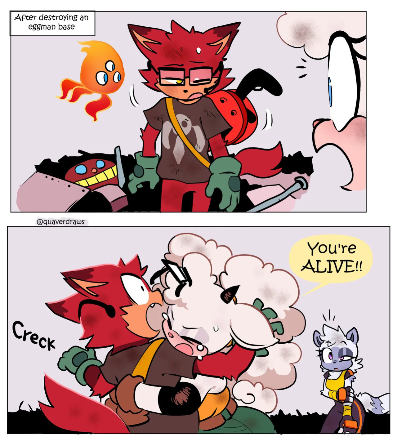[QuaverDraws (QuaverNSFW)] Gadget x Lanolin