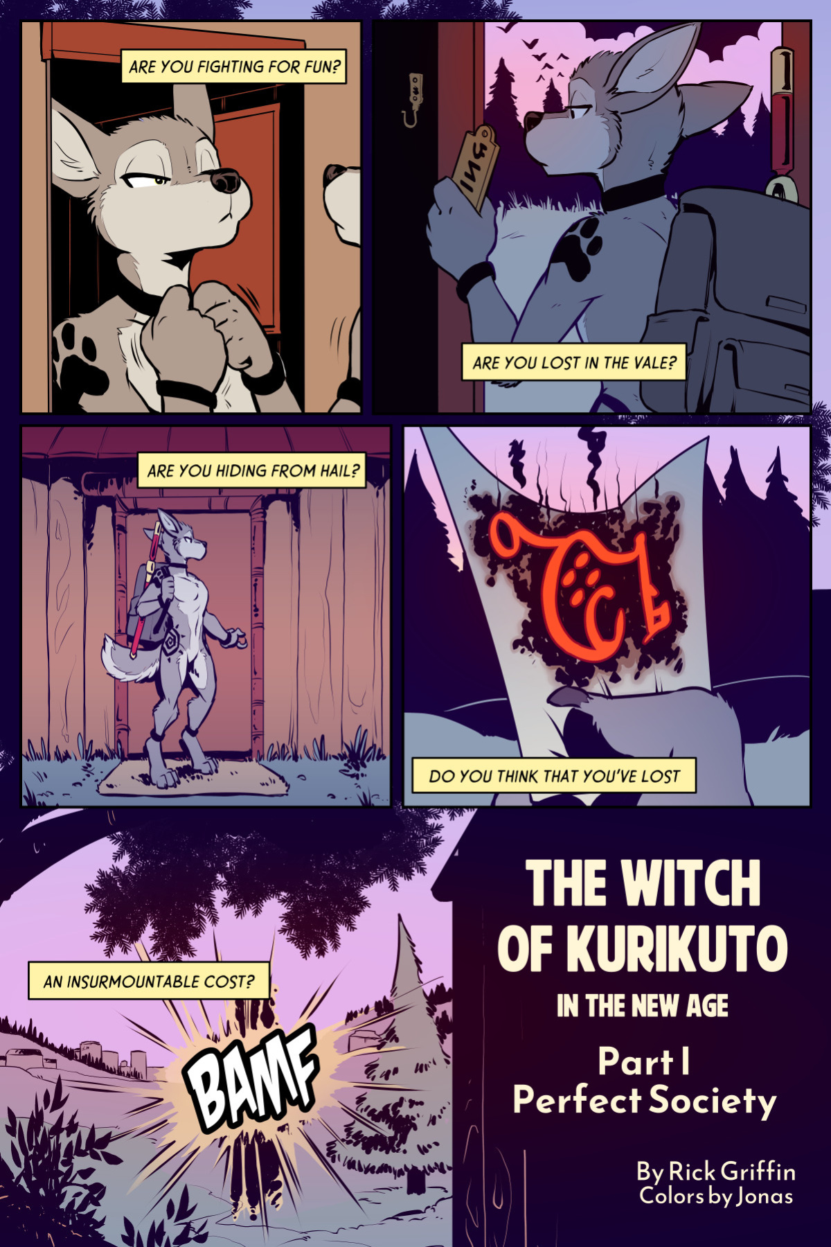 [Rick Griffin] The Witch of Kurikuto #1 (SFW)