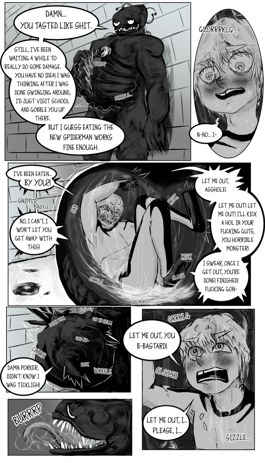 (Balotony) Spiderman: Eaten&Beaten!