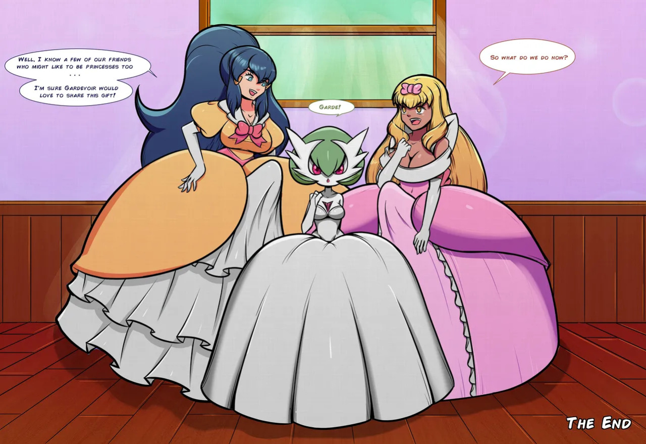 [Flechitas] Ashley and Dawn's Sexy Dress-up (Pokemon)
