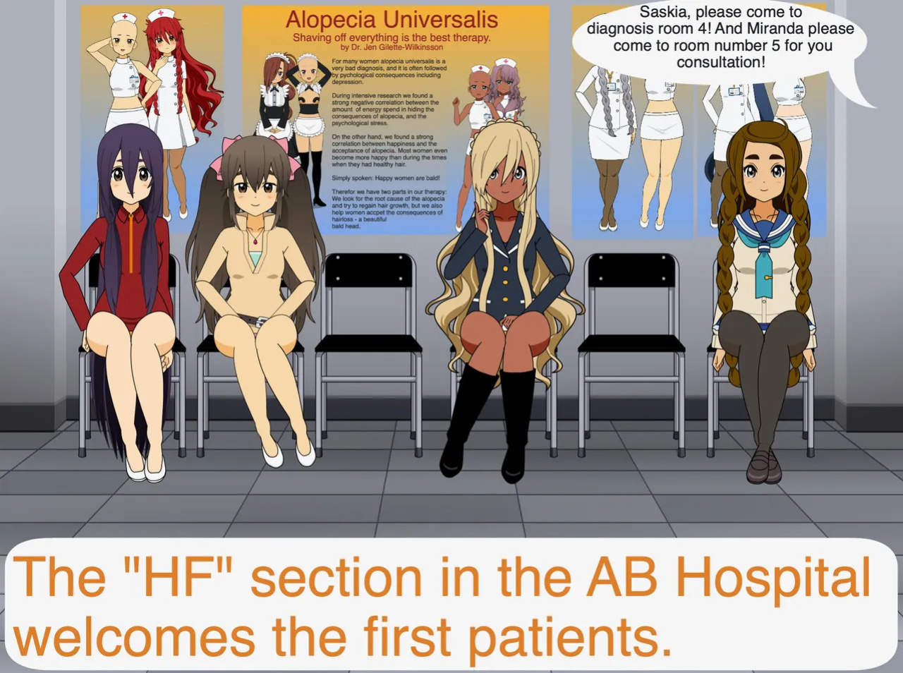 All Bald Hospital - 2 - An Ordinary Day