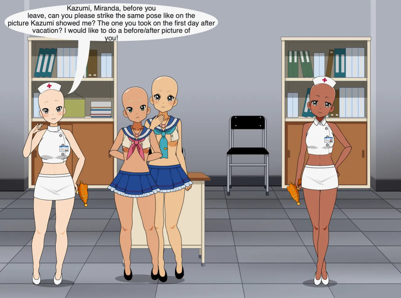 All Bald Hospital - 2 - An Ordinary Day
