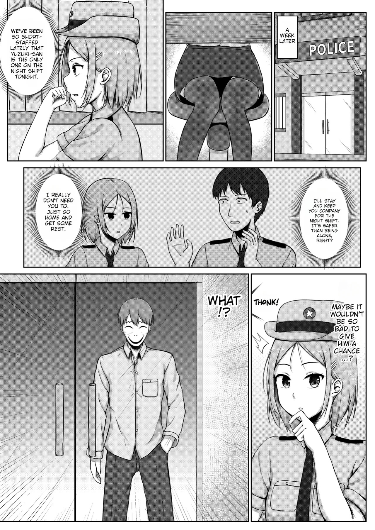 [Nisusu] Fukei to Kusuguri Yuukaihan | The Policewoman and the Tickling Kidnapper [English]