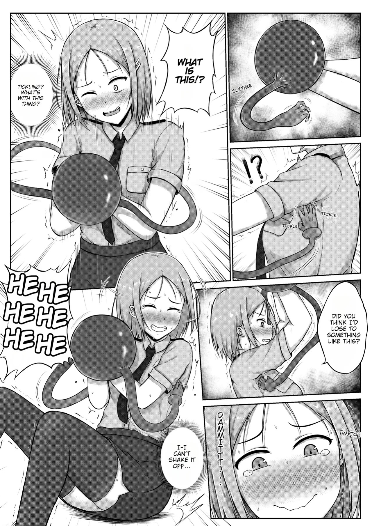 [Nisusu] Fukei to Kusuguri Yuukaihan | The Policewoman and the Tickling Kidnapper [English]