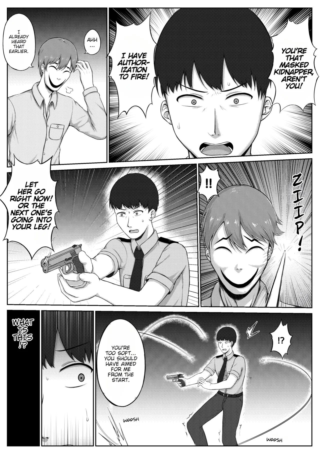 [Nisusu] Fukei to Kusuguri Yuukaihan | The Policewoman and the Tickling Kidnapper [English]