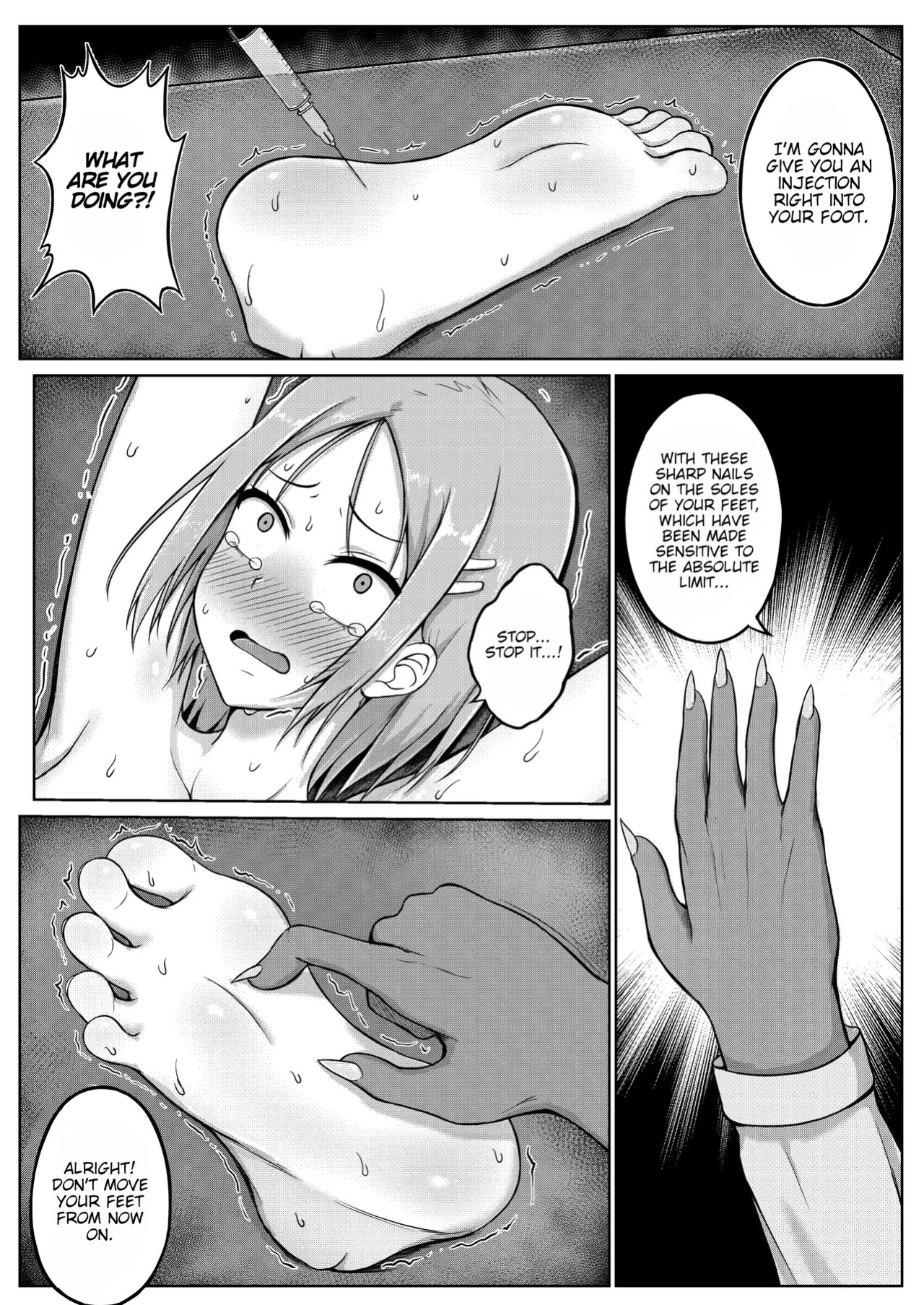 [Nisusu] Fukei to Kusuguri Yuukaihan | The Policewoman and the Tickling Kidnapper [English]