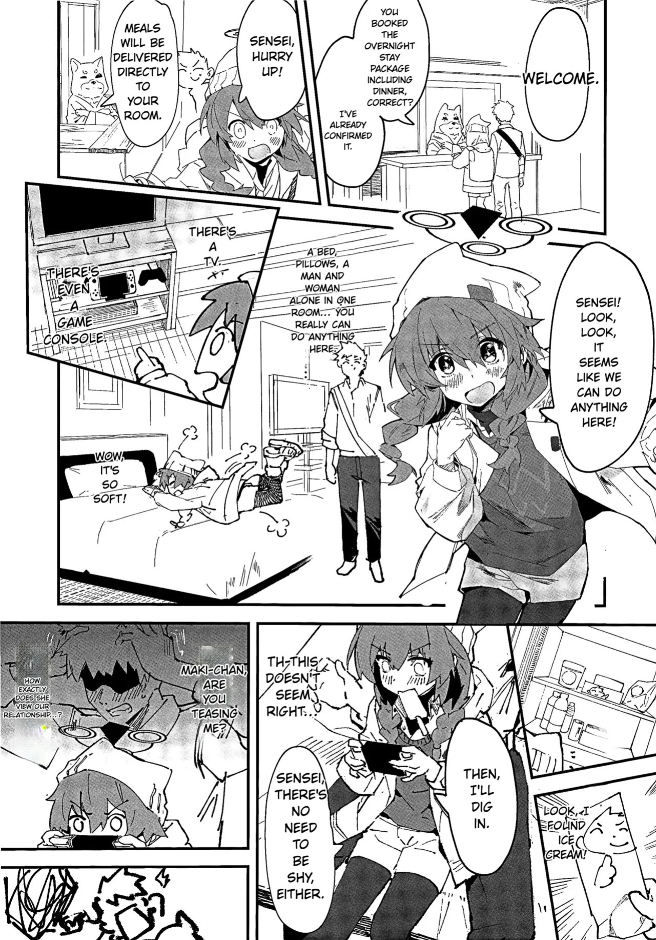 (C107) [Oishii Ko (CM You)] MAKI-CHAN TO ONSEN (Blue Archive) [English]