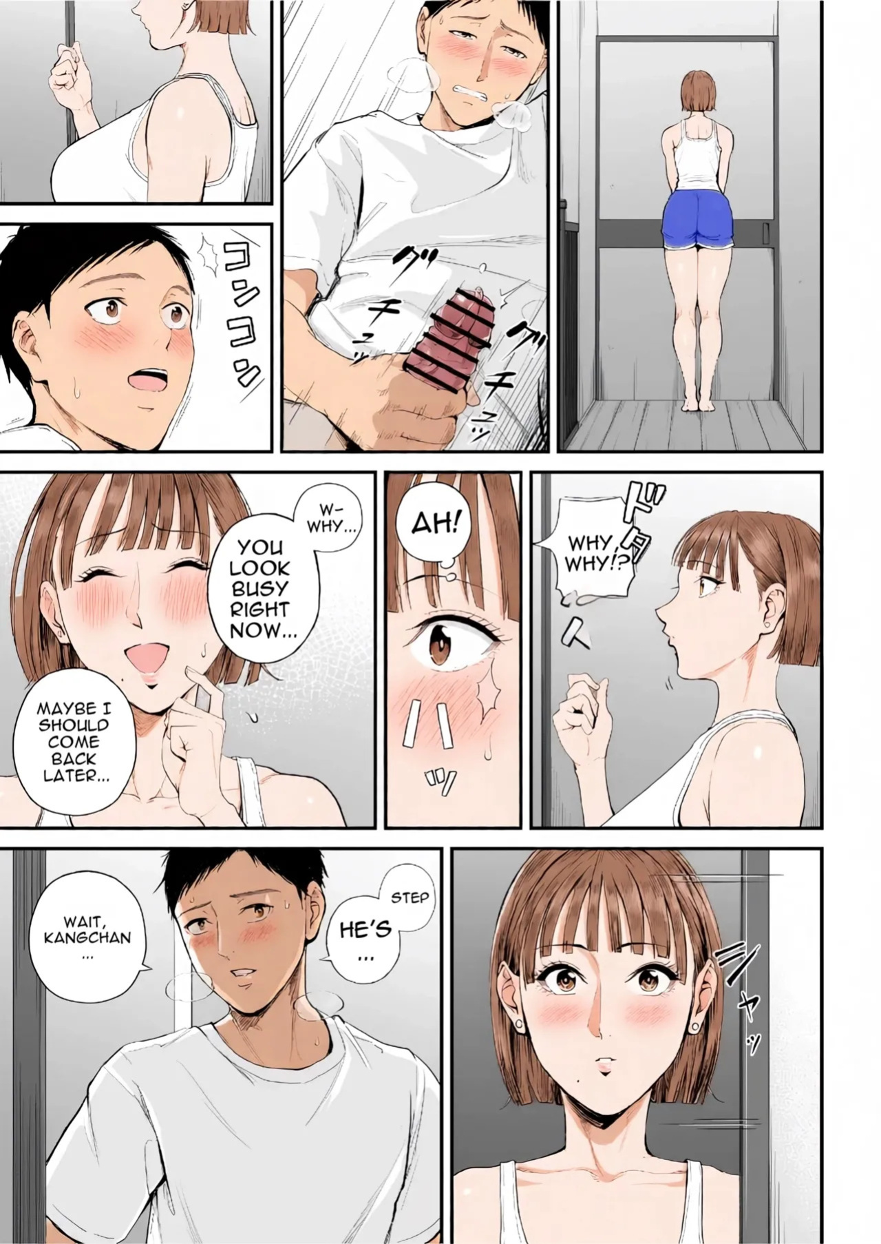 [Shiono Kou] Mother-Son Affair I really love my mom we're having sex today [English] [Colorized]