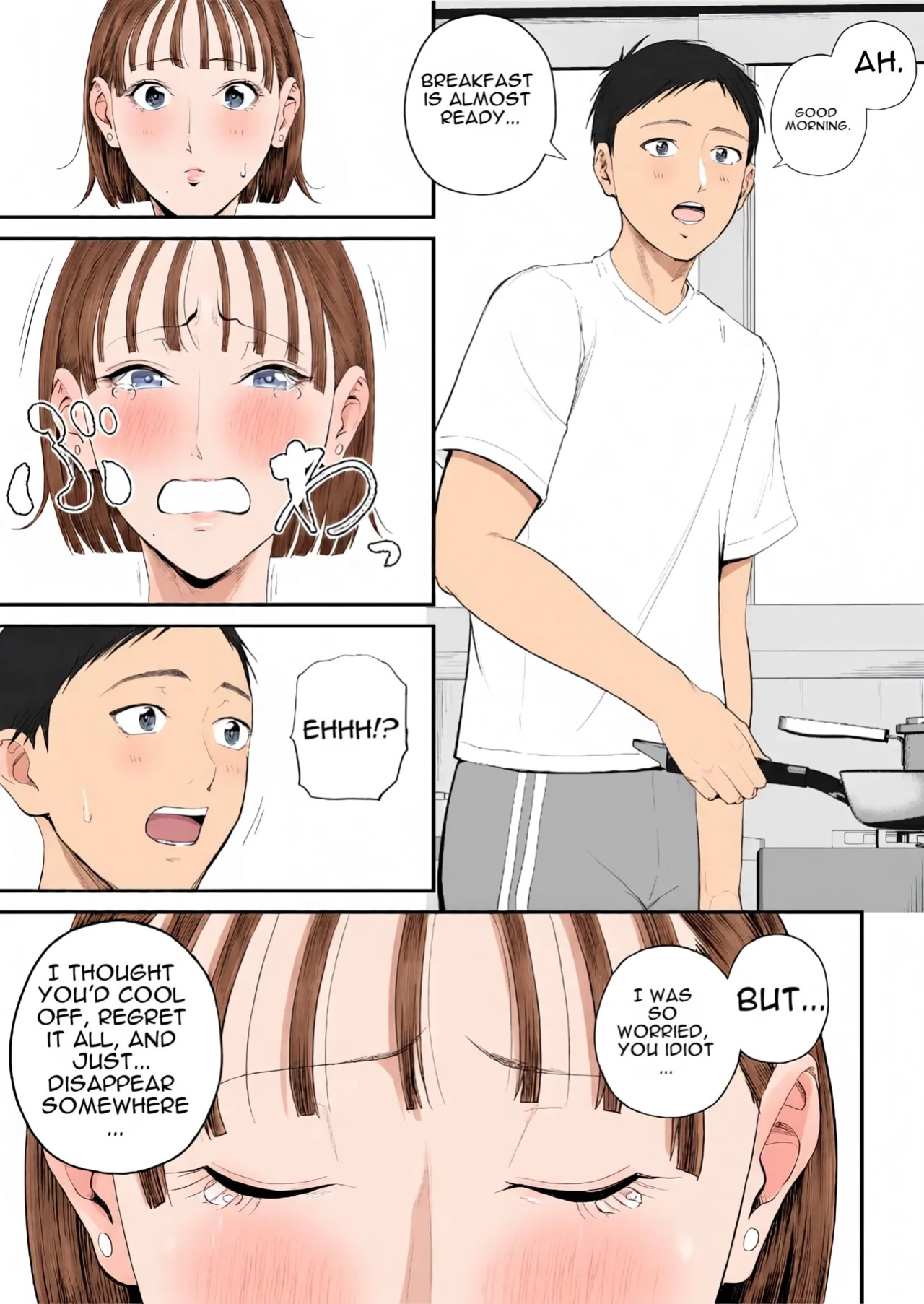 [Shiono Kou] Mother-Son Affair I really love my mom we're having sex today [English] [Colorized]
