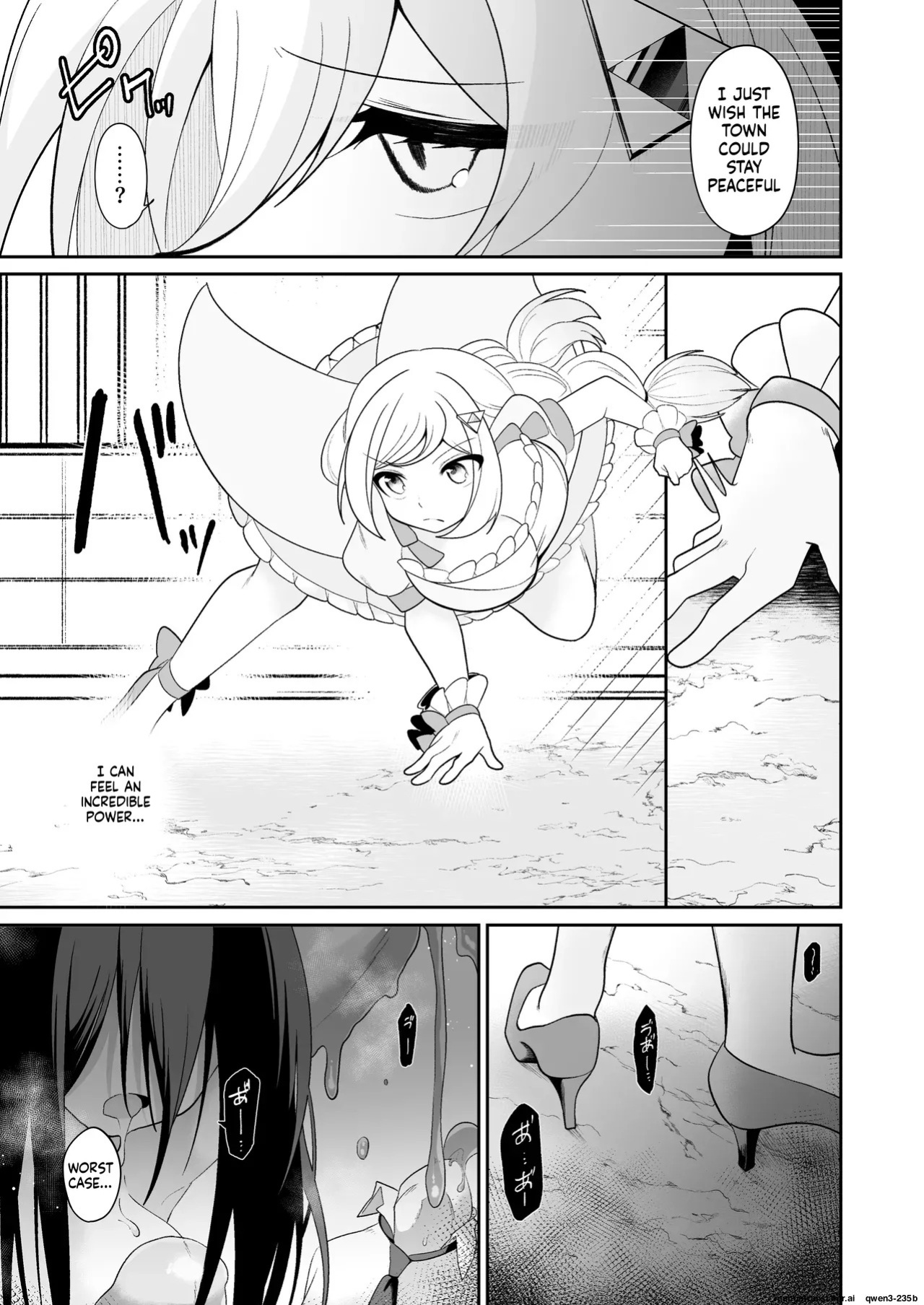 [Me no Kataki] Mahou Shoujo Fornista Haiboku [English] [SCANMTL] [Digital]