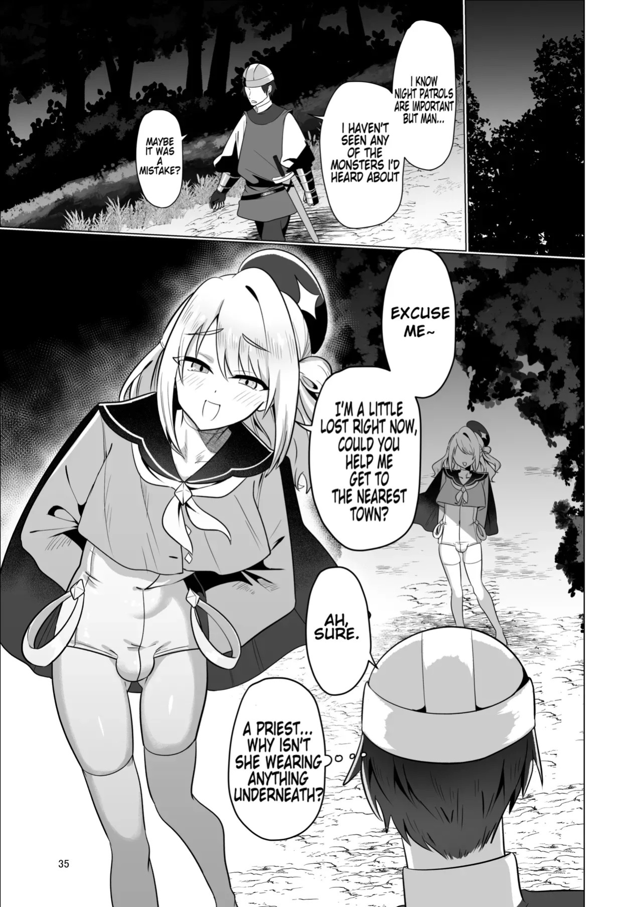 [Nanami no Tabi (Oniru)] Moto Saikyou Yuusha no Fushidara na Inkyo Seikatsu | The Lewd and Indecent Sex Life of the Former Greatest Hero [English] [MTL]