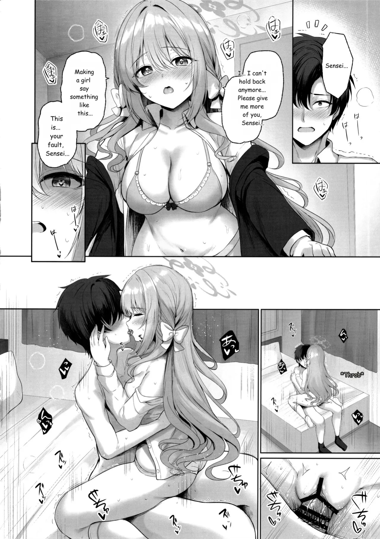 (C107) [Twilight Road (Tomo)] It's all Sensei's fault. But if it's "legal"... then it's okay. (Blue Archive) 【AI translation】