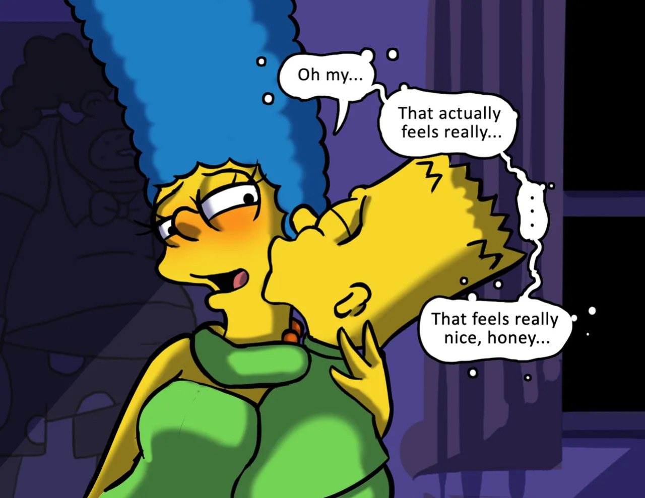 [Disgruntled Elemental] The Simpsons - Marge/Bart Comic