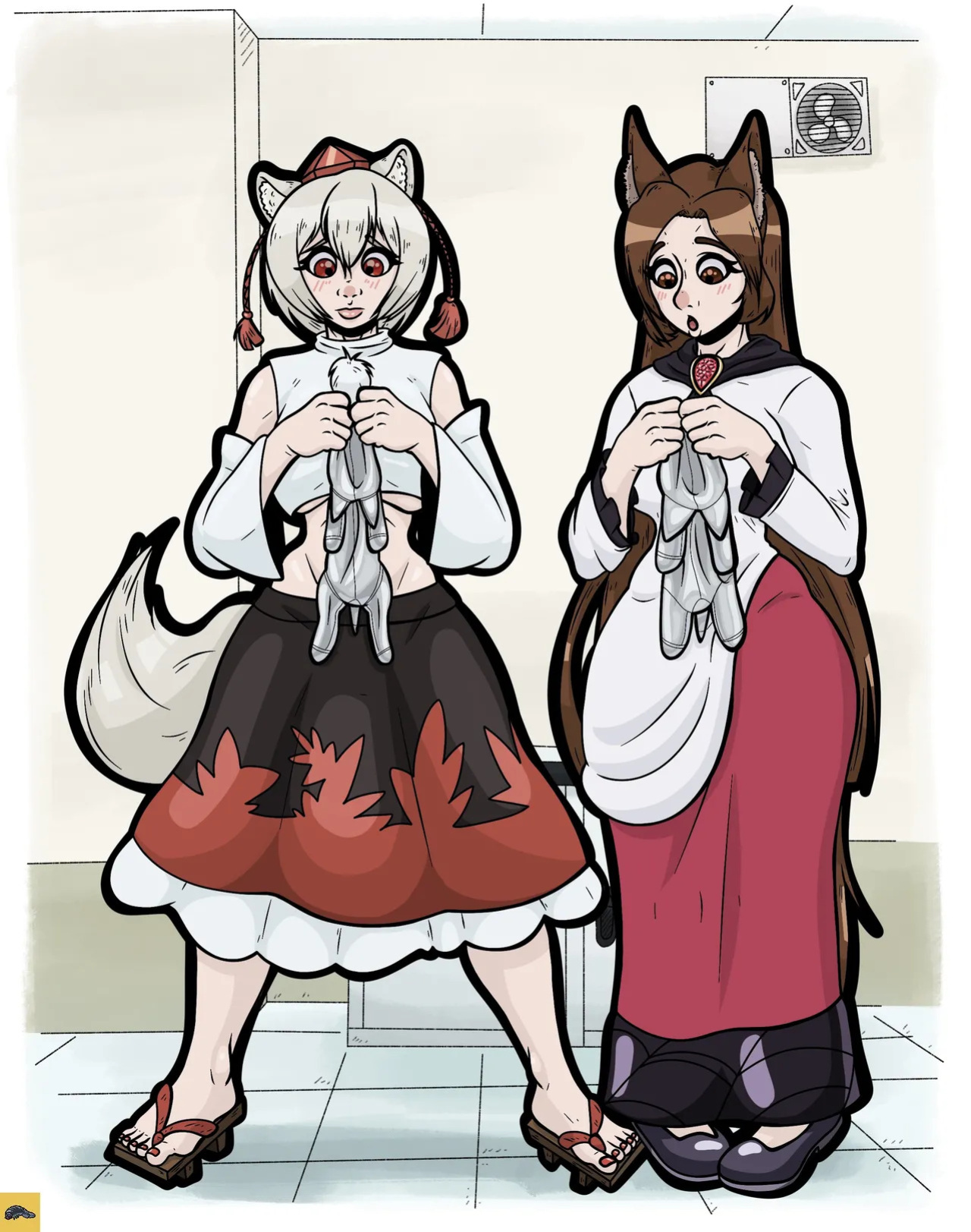 [GagCaterpillar] Touhou x Pokemon commission [English]