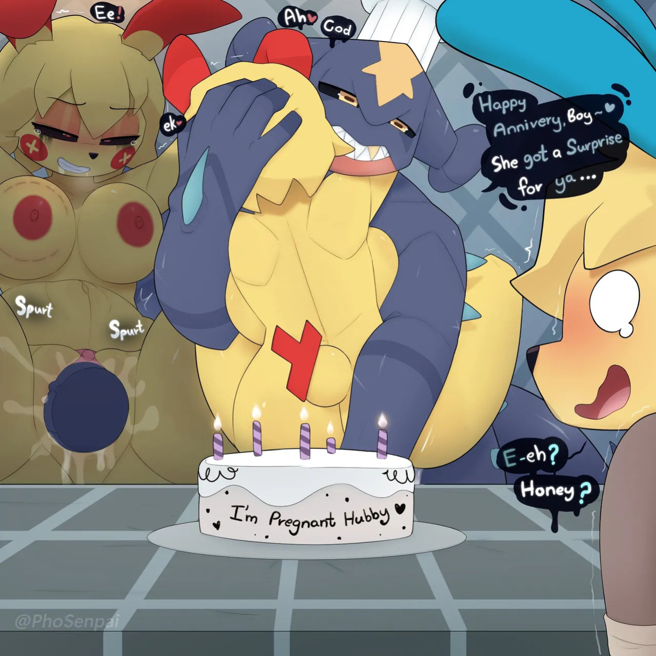[Shiny Pea (PhoSenpai)] Exotic Cum Cake Recipe & A Good Wife
