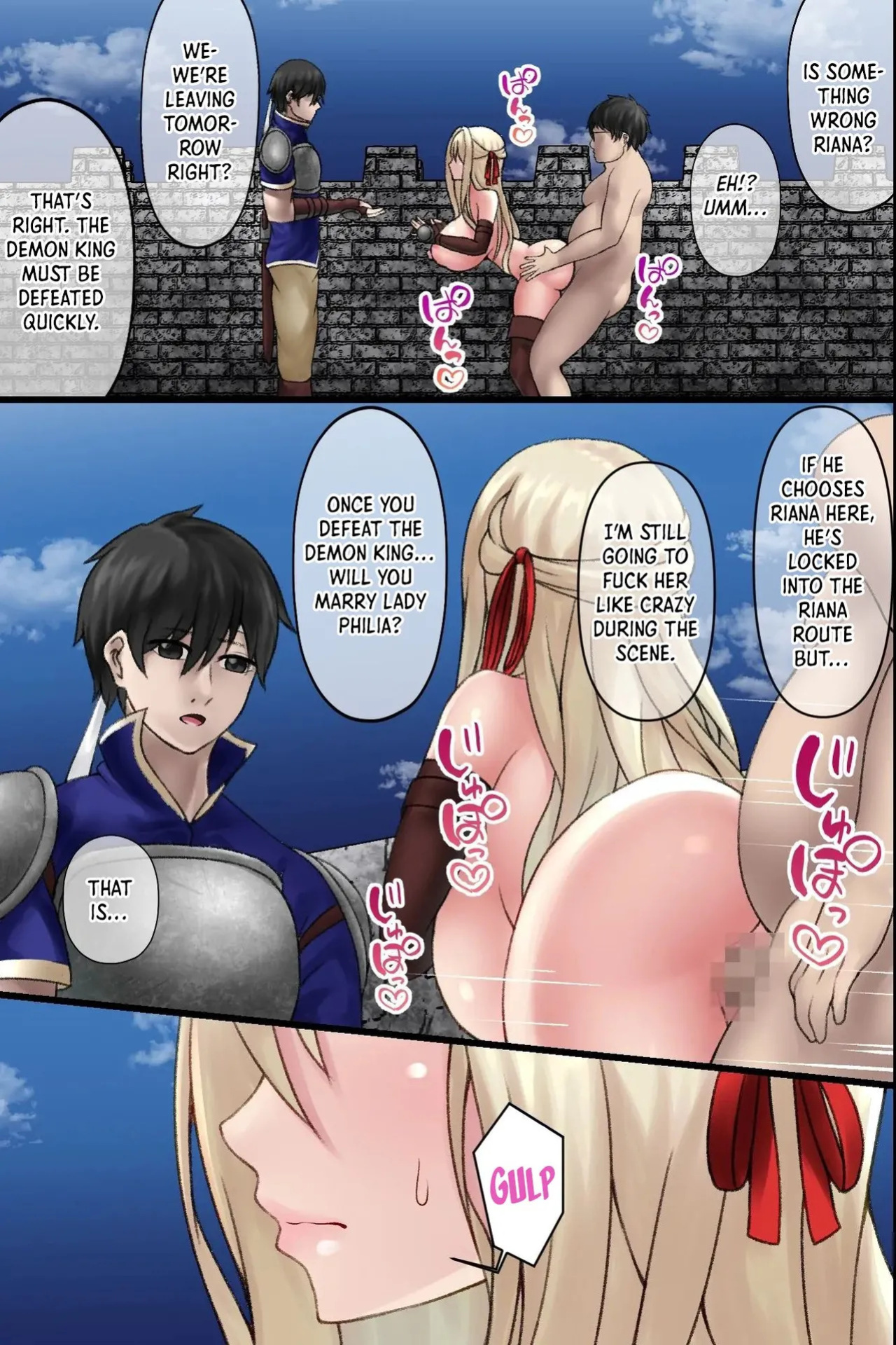 [MCmc] Isekai Tensei Shitekita Himote no Ore ga Yuusha no Kawai ni Heroine-tachi ni Tanutsuke shite Netocchau Hanashi | A Story About how I, an Unloved Incel, Reincarnated in Another World, Cucked the Hero and Knocked up all the Heroines in his Place [Eng