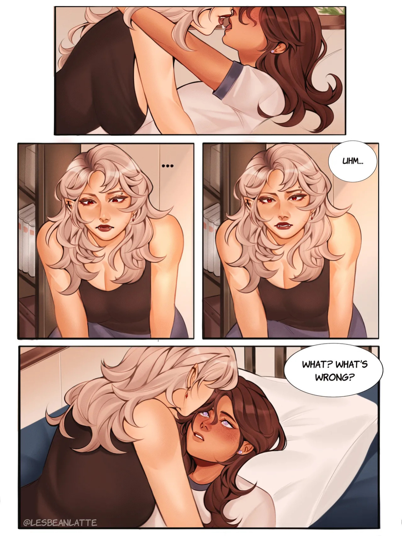 [Lesbeanlatte] Let her in (OC)