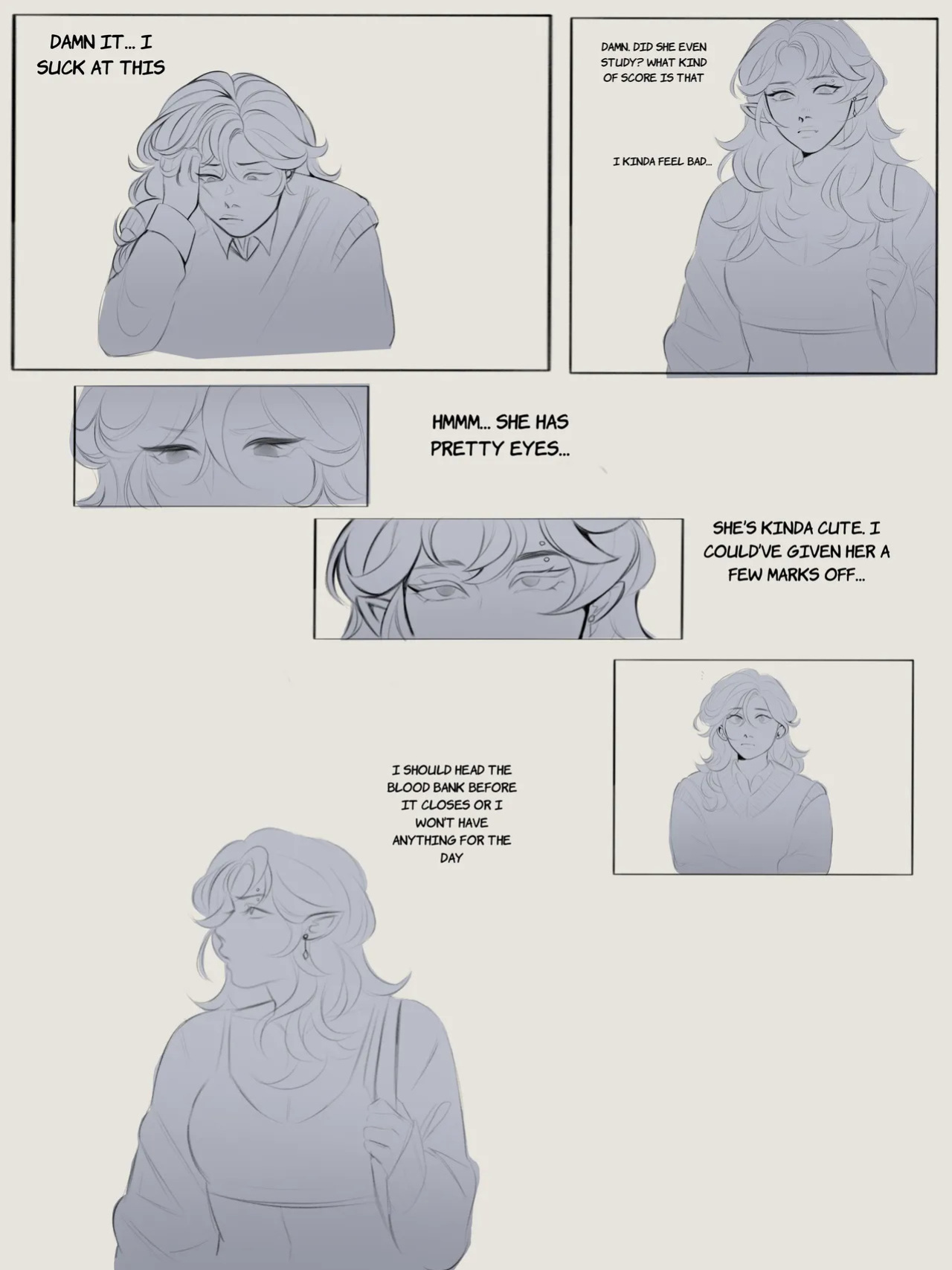 [Lesbeanlatte] Let her in (OC)