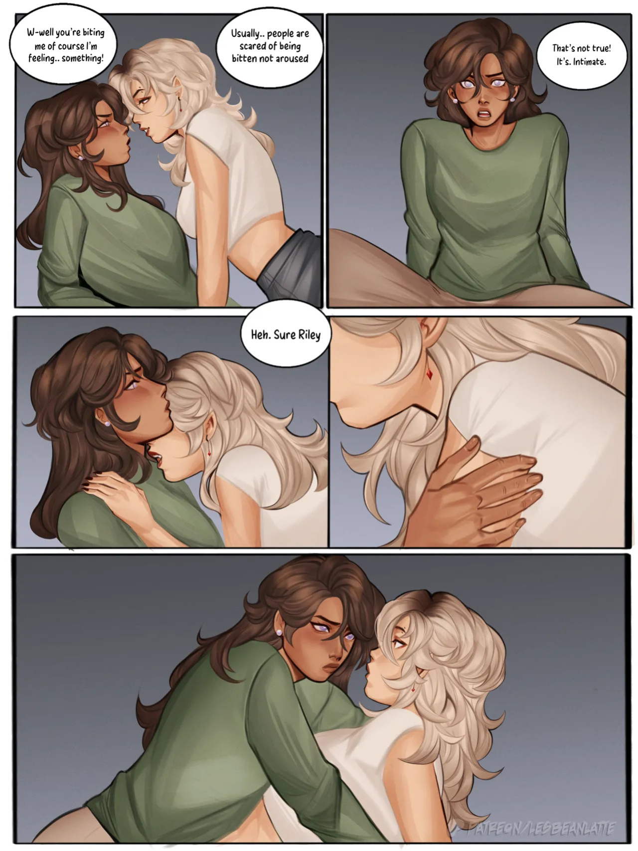 [Lesbeanlatte] Let her in (OC)