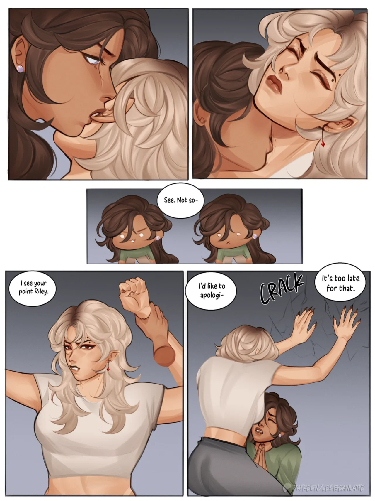 [Lesbeanlatte] Let her in (OC)