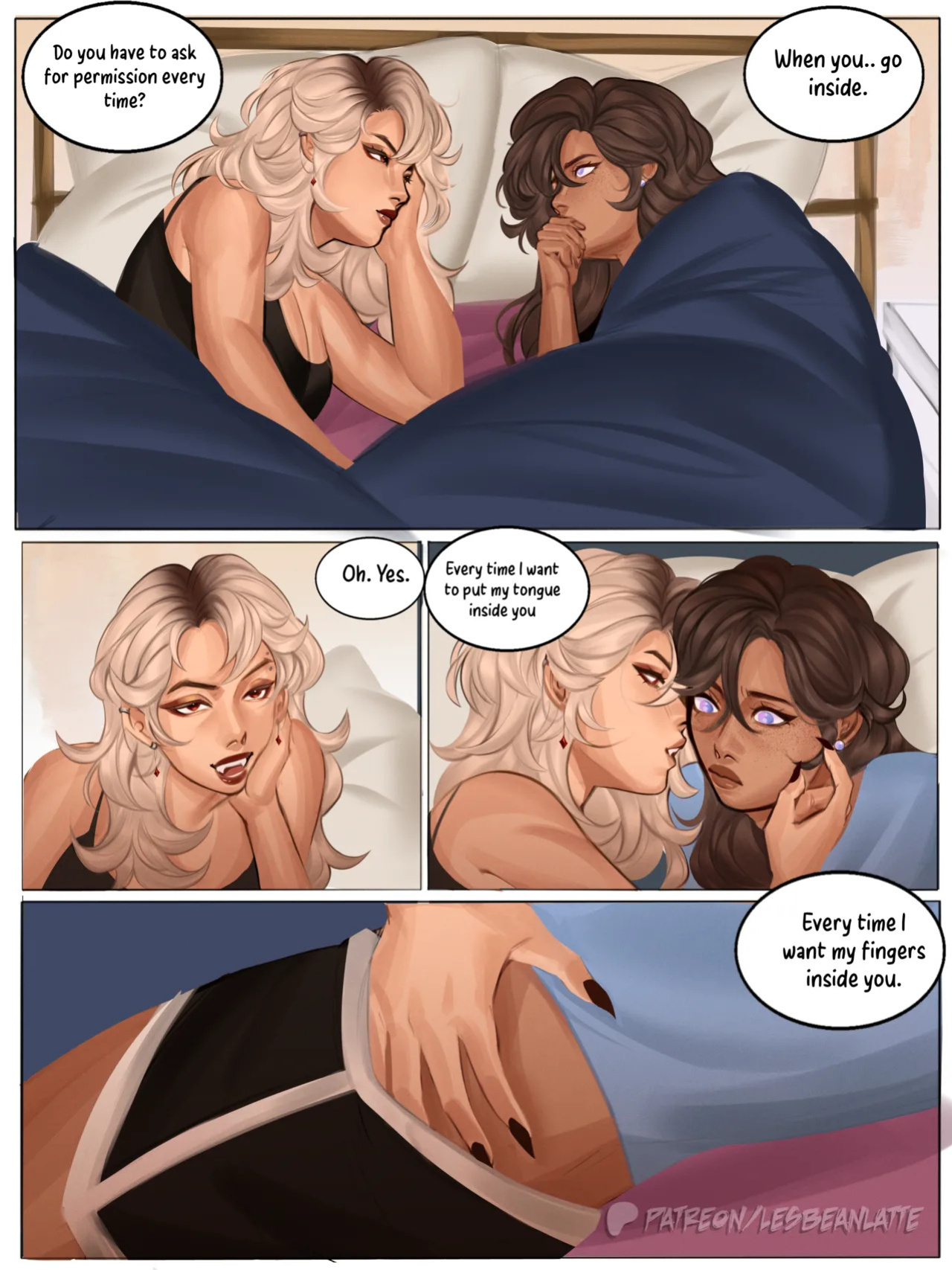 [Lesbeanlatte] Let her in (OC)