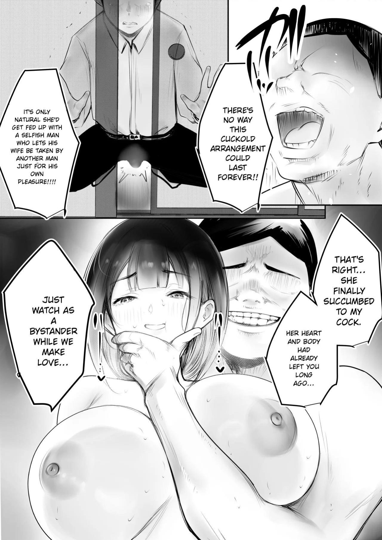 [Akirerushoujo (Akire)] Boku dake ni Amaesasete Kureru Kyonyuu JK Tsuma o Hoka no Otoko ni Dakasete Mita 12 [English][MTL]