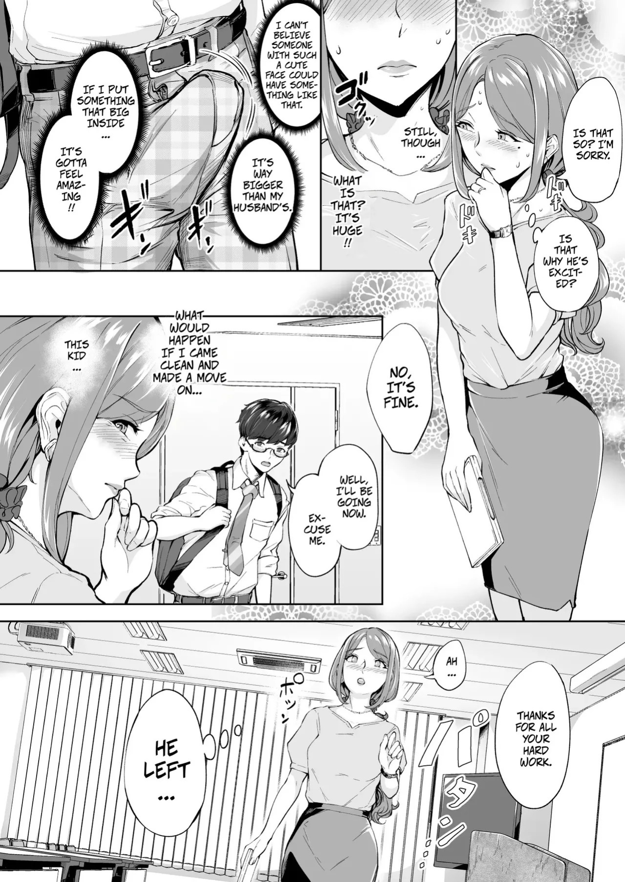 [Bonsketch (Bonske)] Anal Hame Shitai Jukujo Shiri | This MILF Wants Anal Sex [English] [CopyOf] [Digital]