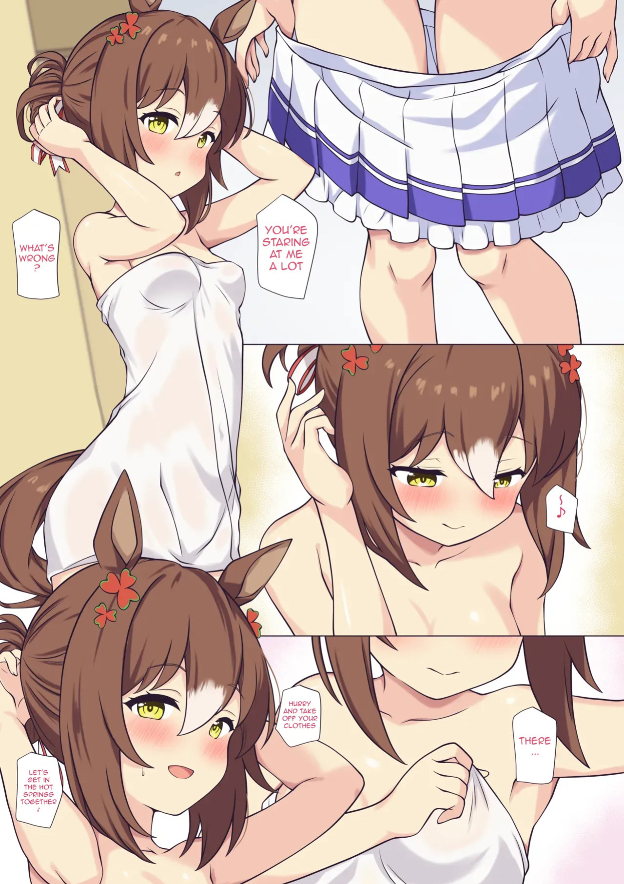 [Feeri] Fine no Onsen Gohoushi♡ | Fine's Hot Spring Service♡ (Uma Musume Pretty Derby) [Uncensored] [English]
