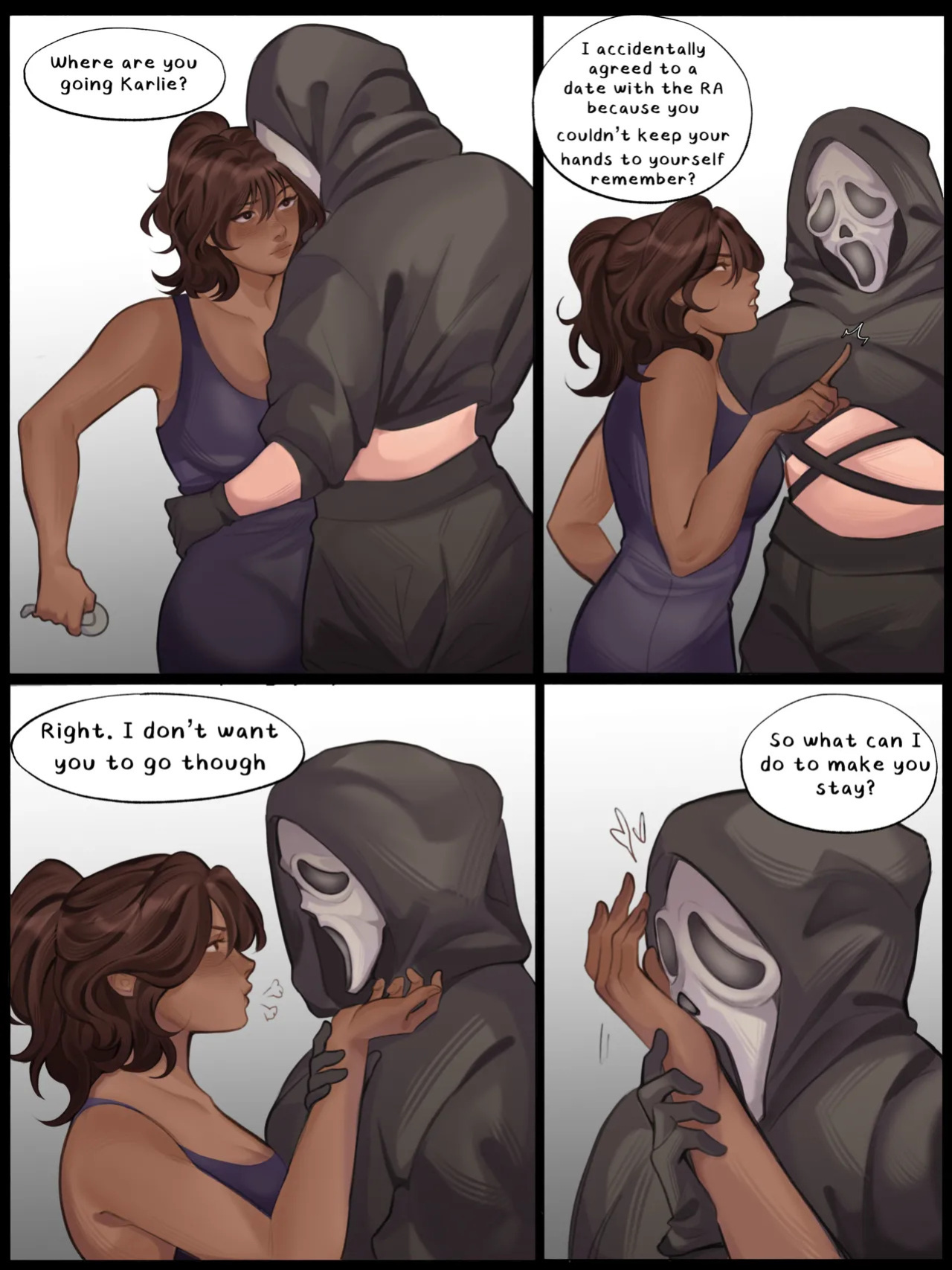 [Lesbeanlatte] Ghostface & Karlie (Scream)