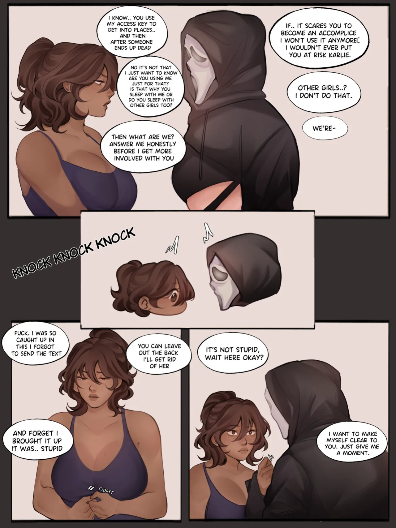 [Lesbeanlatte] Ghostface & Karlie (Scream)