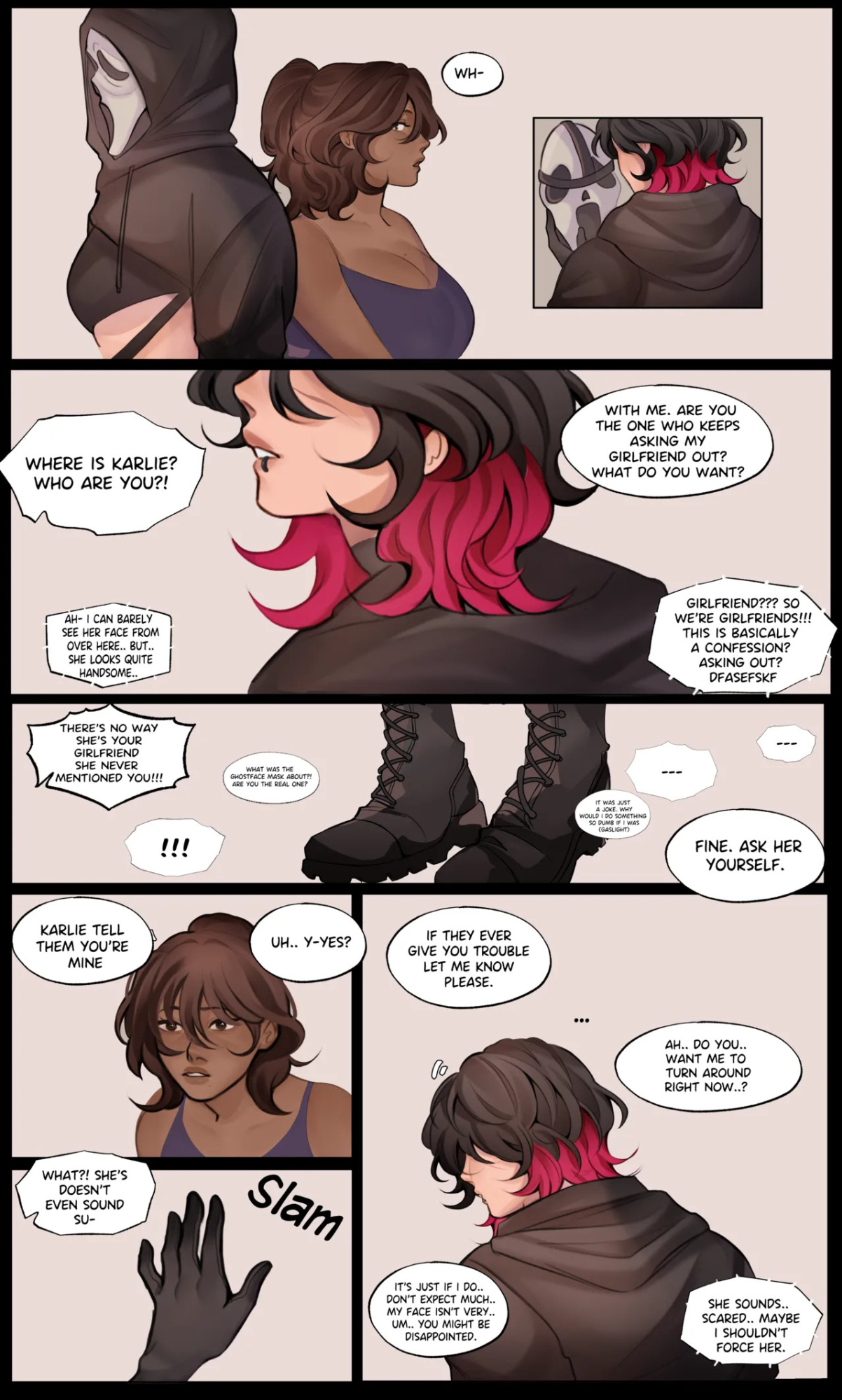 [Lesbeanlatte] Ghostface & Karlie (Scream)