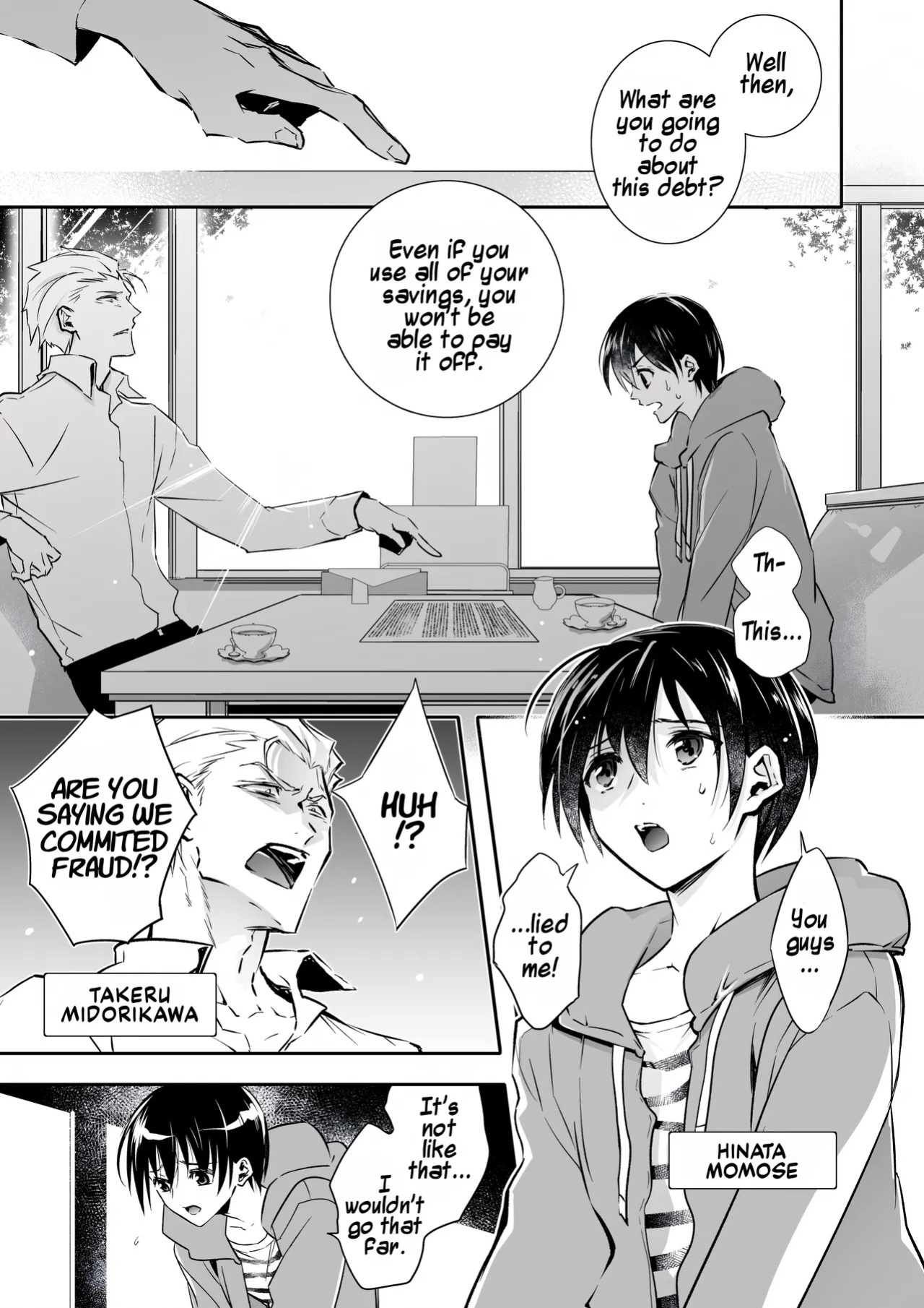 [Chijoku An (Cardinal)] Mesu Ochi no Kashaku ~Tsuma o Netotta Otoko no Seitenka Maid ni Sareta Seinen~ | A Fallen Woman's Remorse ~A Young Man Turned Into a Sex-Changed Maid by the Man Who Stole His Wife~ [English] [Maika]