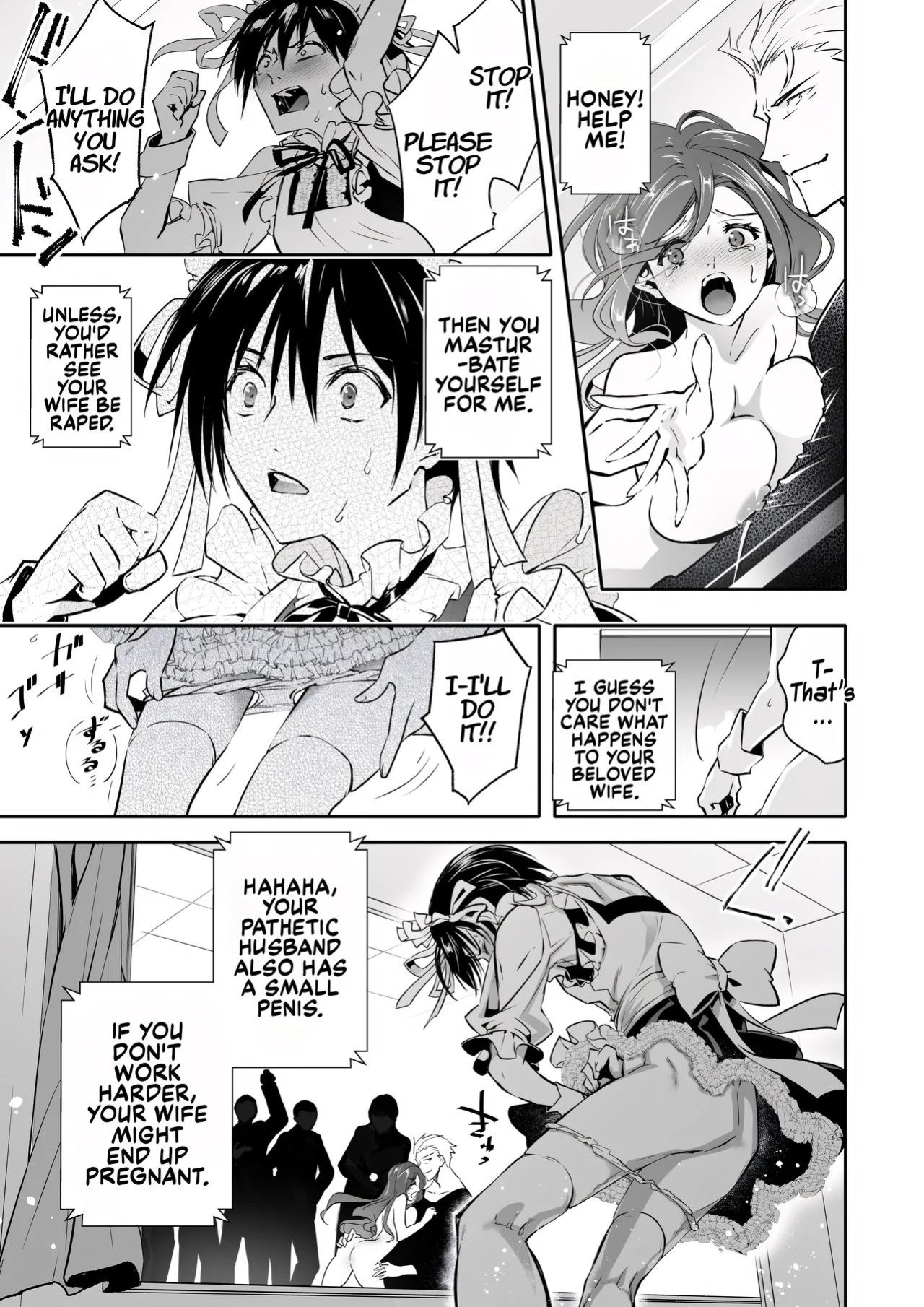 [Chijoku An (Cardinal)] Mesu Ochi no Kashaku ~Tsuma o Netotta Otoko no Seitenka Maid ni Sareta Seinen~ | A Fallen Woman's Remorse ~A Young Man Turned Into a Sex-Changed Maid by the Man Who Stole His Wife~ [English] [Maika]