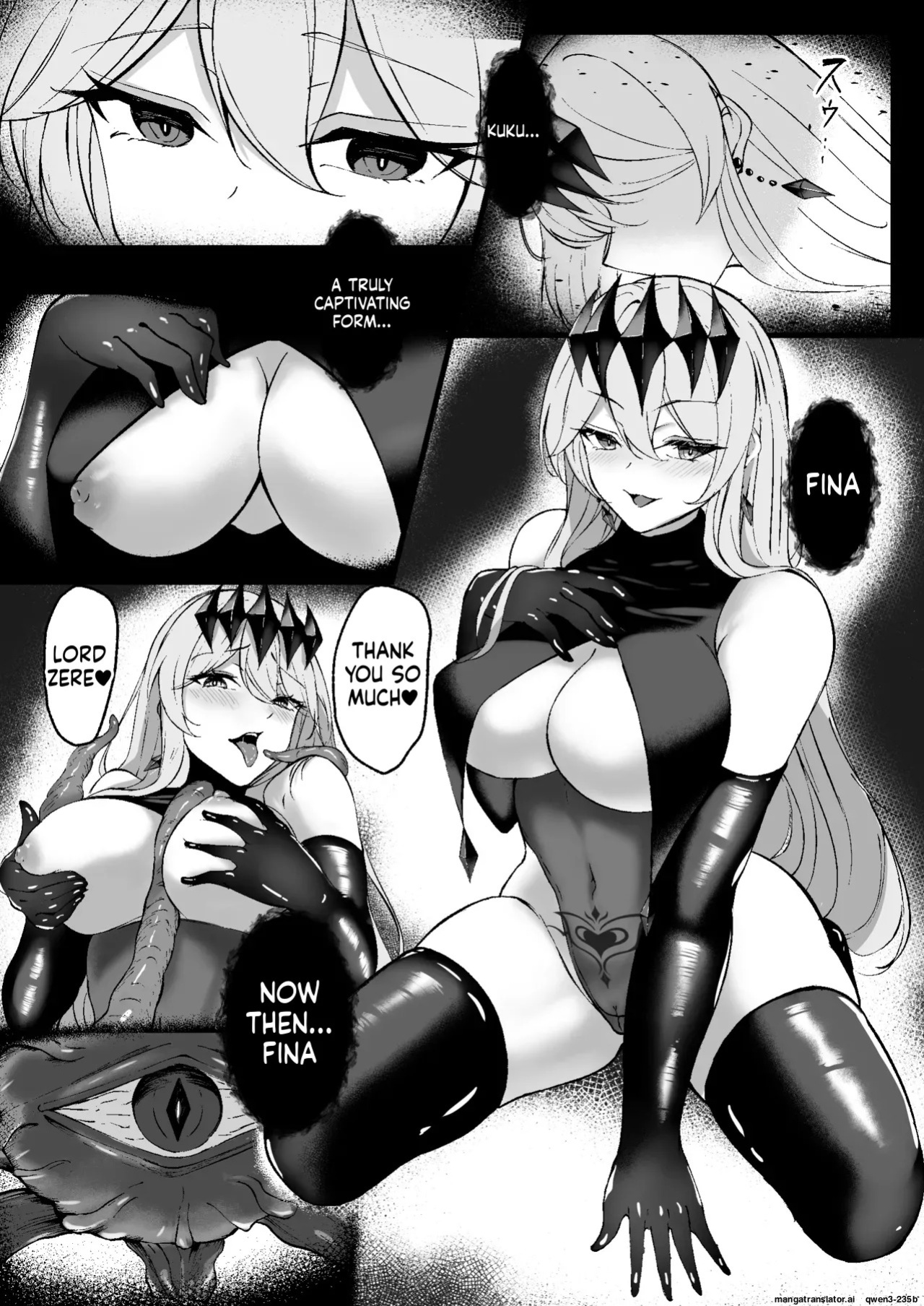 [F.T.B (Futaba)] Yami e no Izanai ~Muryoku na Hime Kishi ga Kairaku Ochi Suru Yume~ [English] [SCANMTL] [Digital]