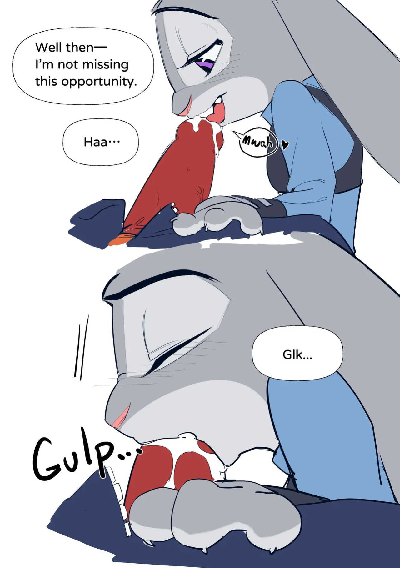[Butterfish8199] WildeHopps - Car Fellatio (Zootopia)