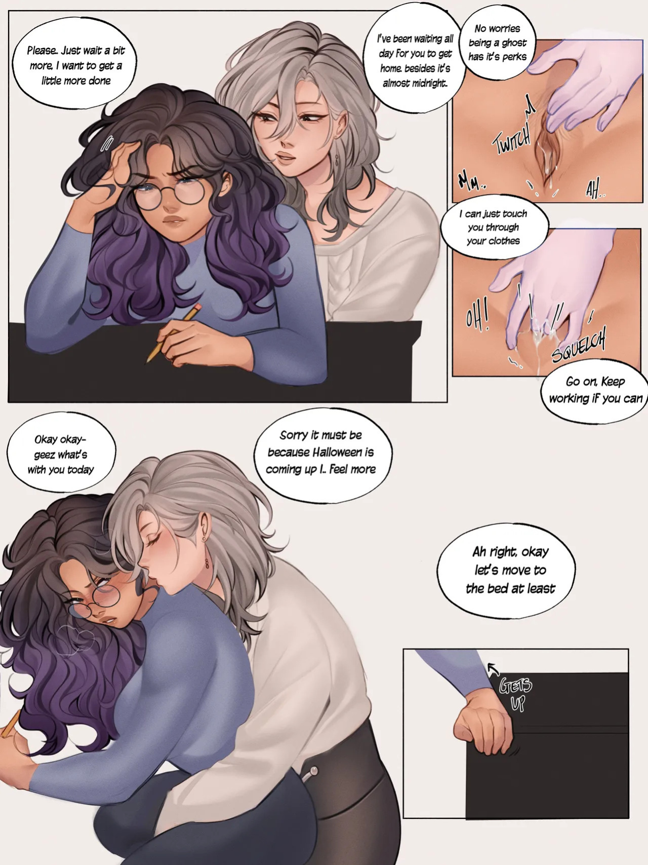 [Lesbeanlatte] Kori x Anastasia - Ghost OC