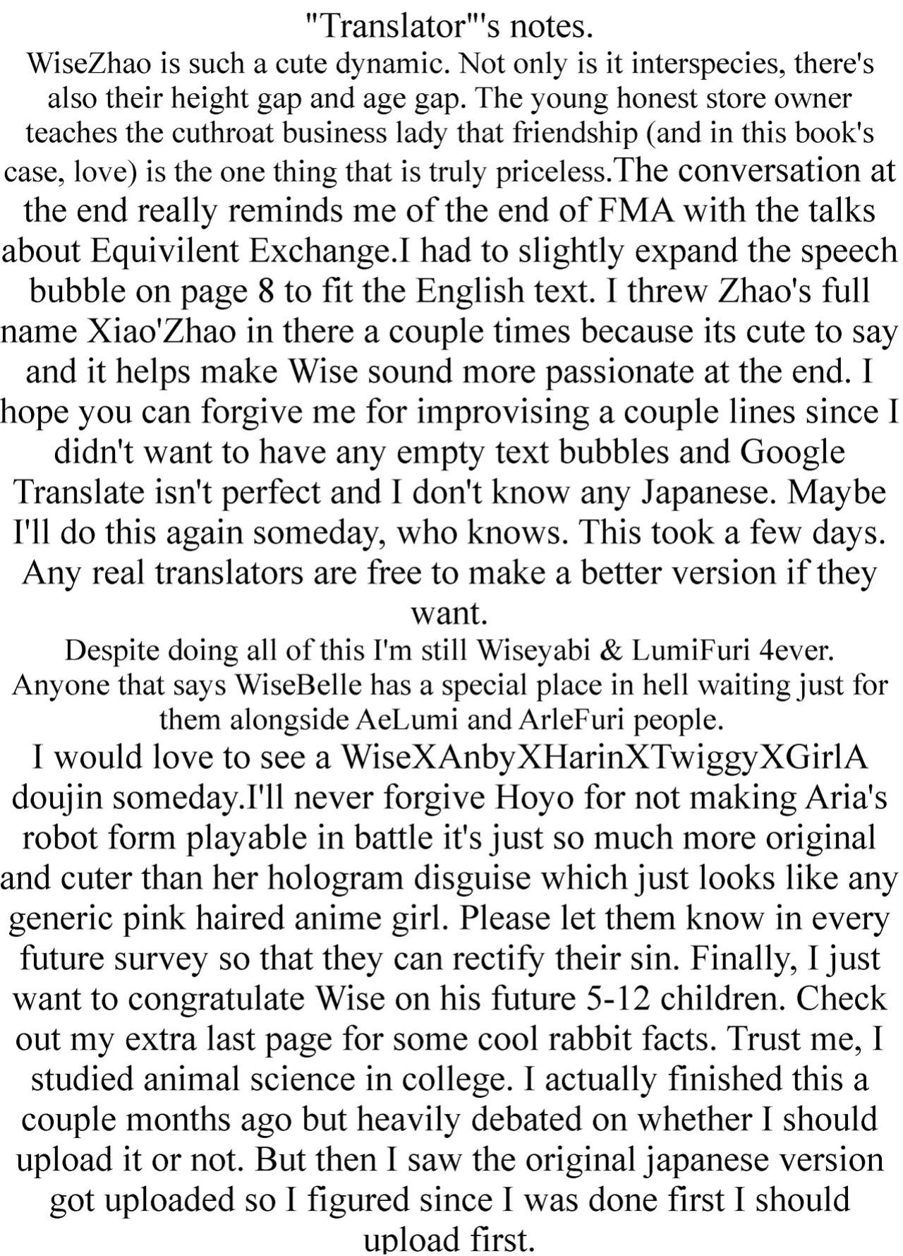 [Neko-t!] Nefuda no Nai Mono | Items Without Price Tags (Zenless Zone Zero) [English] [Digital]