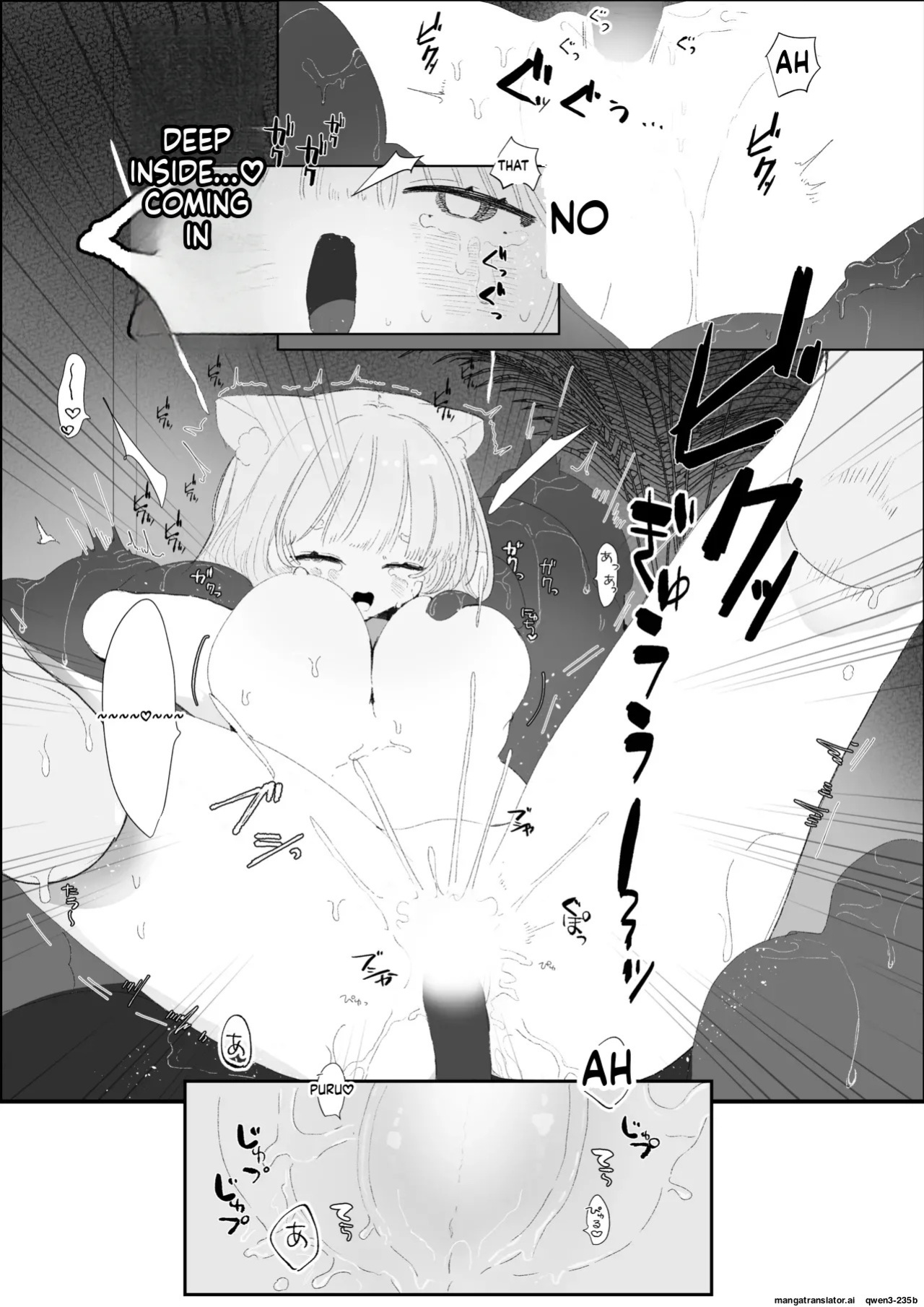 [Kirakira Wataame (Kiraame)] Yofukashi Shokushu Ecchi - Shokushu to Amaku Karamu Nekokke Gakusei no Shirudaku Renzoku Zecchou - [English] [SCANMTL]