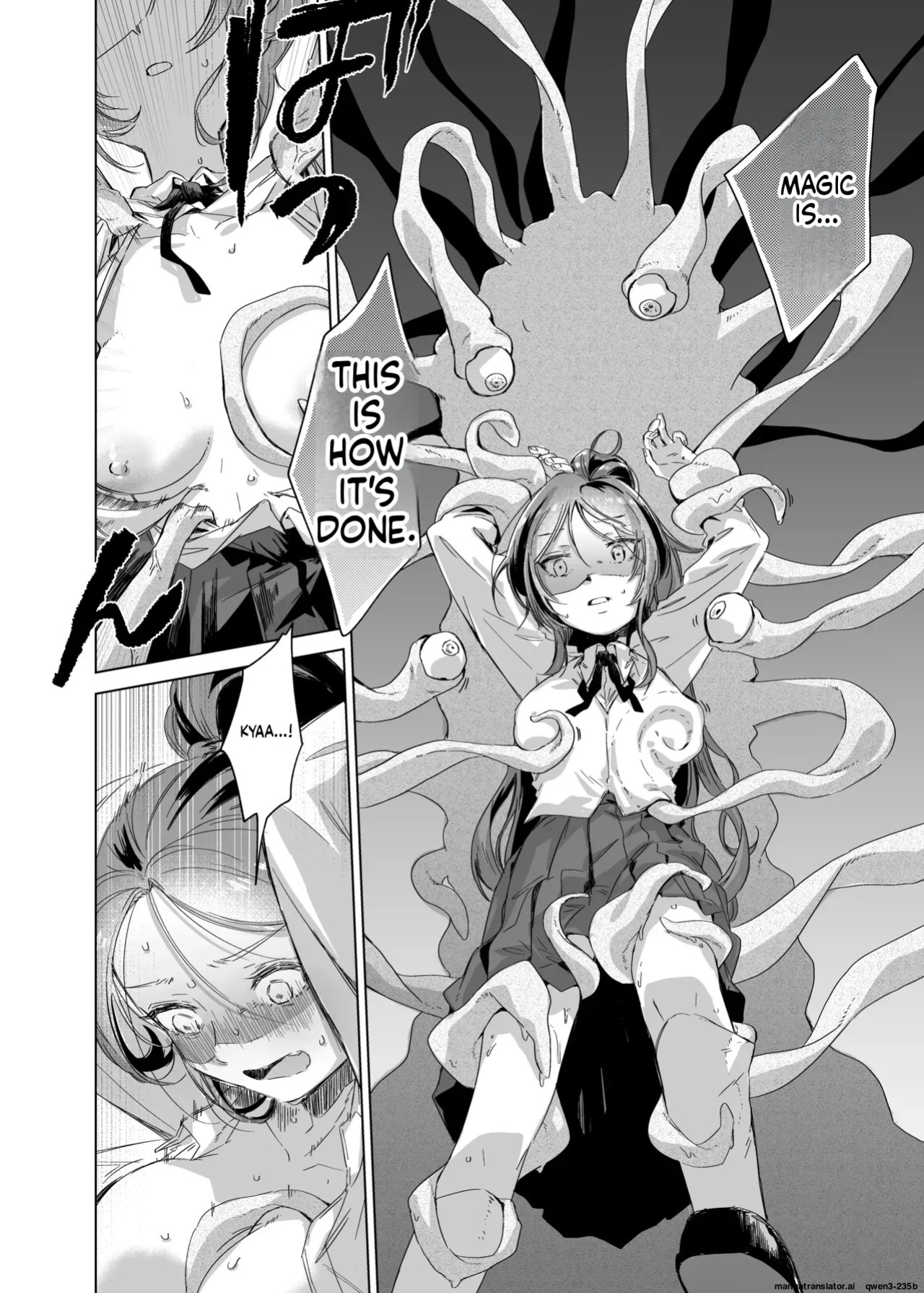 [Muchi no Chimu] Akuyaku Reijou demo Yudan Taiteki desu wa ~Watashi ni Haji o Kakaseta Heimin o Kindan Majutsu de GoIka Sasemasu no~ [English] [SCANMTL]