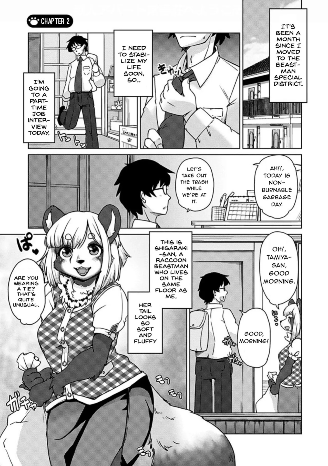 [Setouchi Kurage] Juujin Apart Tokoharusou e Youkoso! | Welcome to the Tokoharu Beastfolk Apartment! (Ch. 2) [English] [Decensored] [Horny-_-TnT]