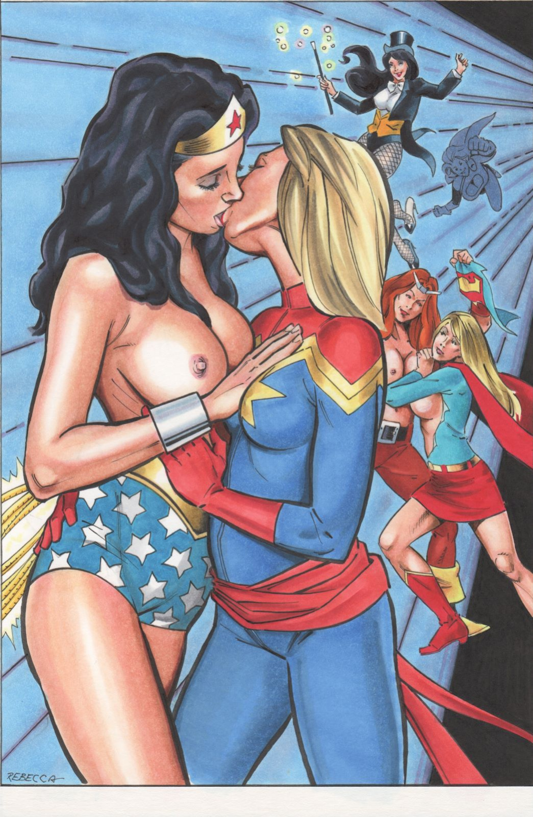 [Rebecca] Girls of Marvel