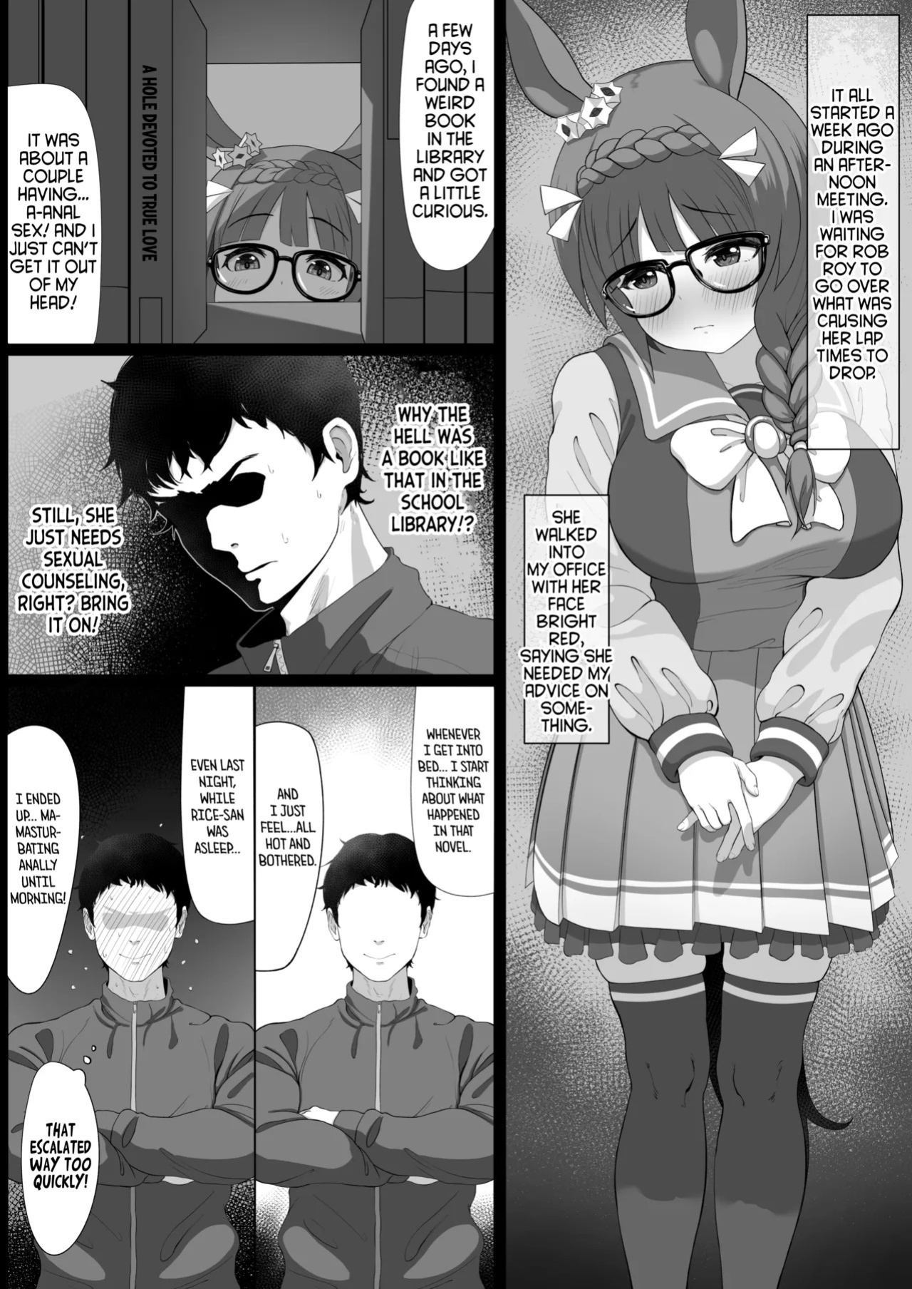 [Hahakigi] Short Rob Roy Manga (Uma Musume Pretty Derby) [English] [Tea Party Scans]