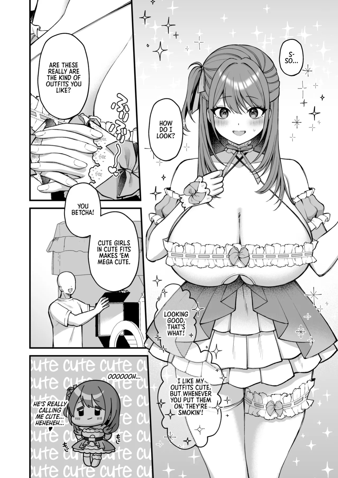 [Ichigo Crown (Yuzuri Ai)] L-Cup Joshidaisei 20cm Chou Dekachin de Doujin AV Debut ~Paizuri Hole de Asobo Hen~ | An L-Cup College Chick's Porn Escapade with a Behemoth - Paizuri Time [English] [Digital]