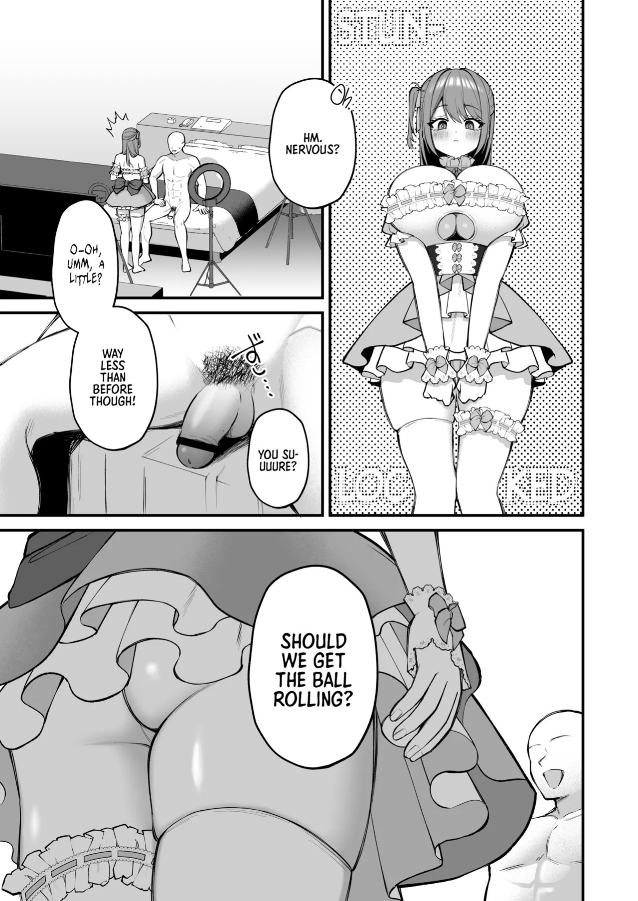 [Ichigo Crown (Yuzuri Ai)] L-Cup Joshidaisei 20cm Chou Dekachin de Doujin AV Debut ~Paizuri Hole de Asobo Hen~ | An L-Cup College Chick's Porn Escapade with a Behemoth - Paizuri Time [English] [Digital]