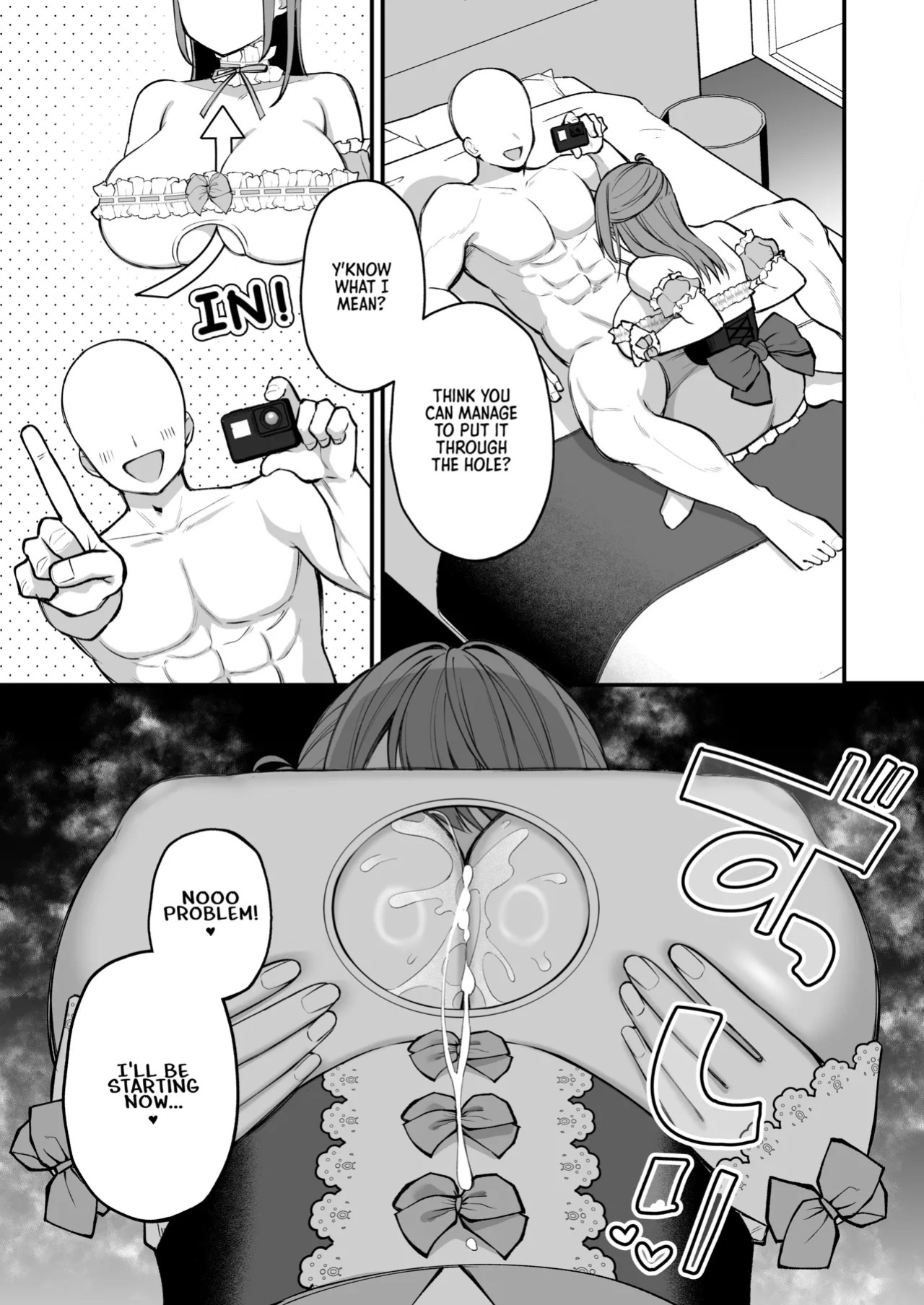 [Ichigo Crown (Yuzuri Ai)] L-Cup Joshidaisei 20cm Chou Dekachin de Doujin AV Debut ~Paizuri Hole de Asobo Hen~ | An L-Cup College Chick's Porn Escapade with a Behemoth - Paizuri Time [English] [Digital]